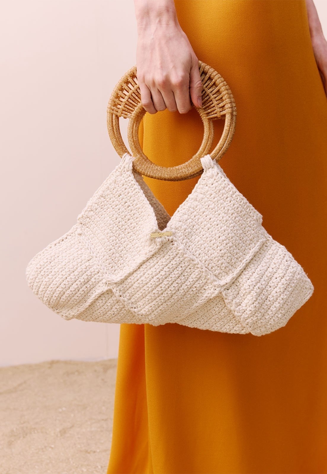 Imagem principal Bolsa de Crochê Artesanal CaCay off-white