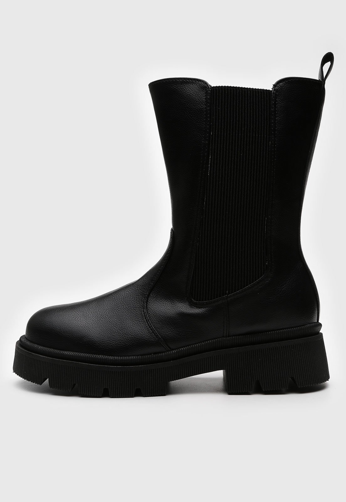 Imagem principal Bota Chelsea Mooncity Cano Médio Preta Mooncity preto