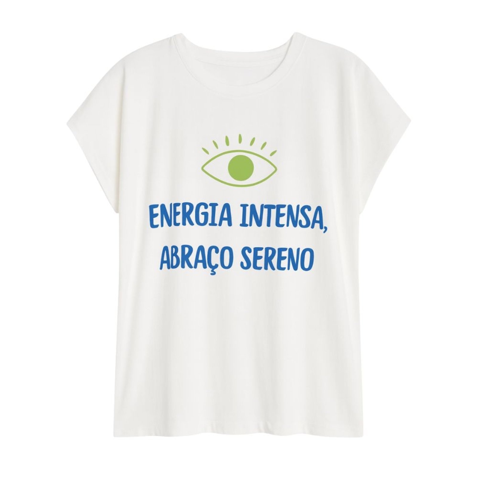 Imagem principal Camiseta Água MY.NA Energia Intensa Branca MY.NA branco