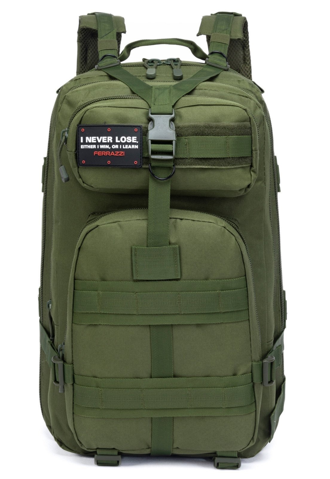 Imagem principal Mochila Militar Sistema Molle Viagem Camping Reforçada Tática Impermeável Exército Ferrazzi preto