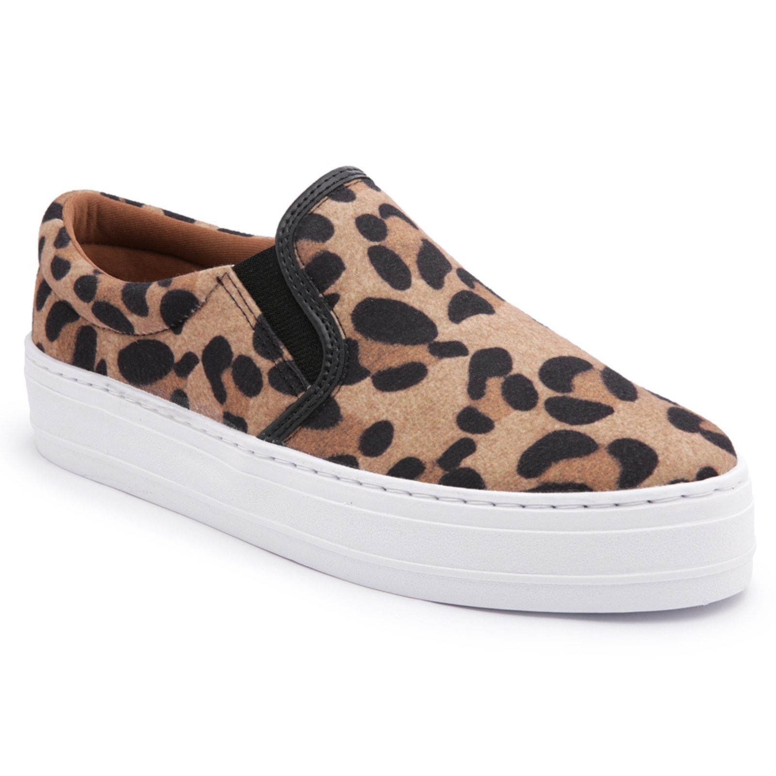 Imagem principal Tênis Slip On Iate Calce Fácil Confortável Animal Print Nine4 onça/onça claro