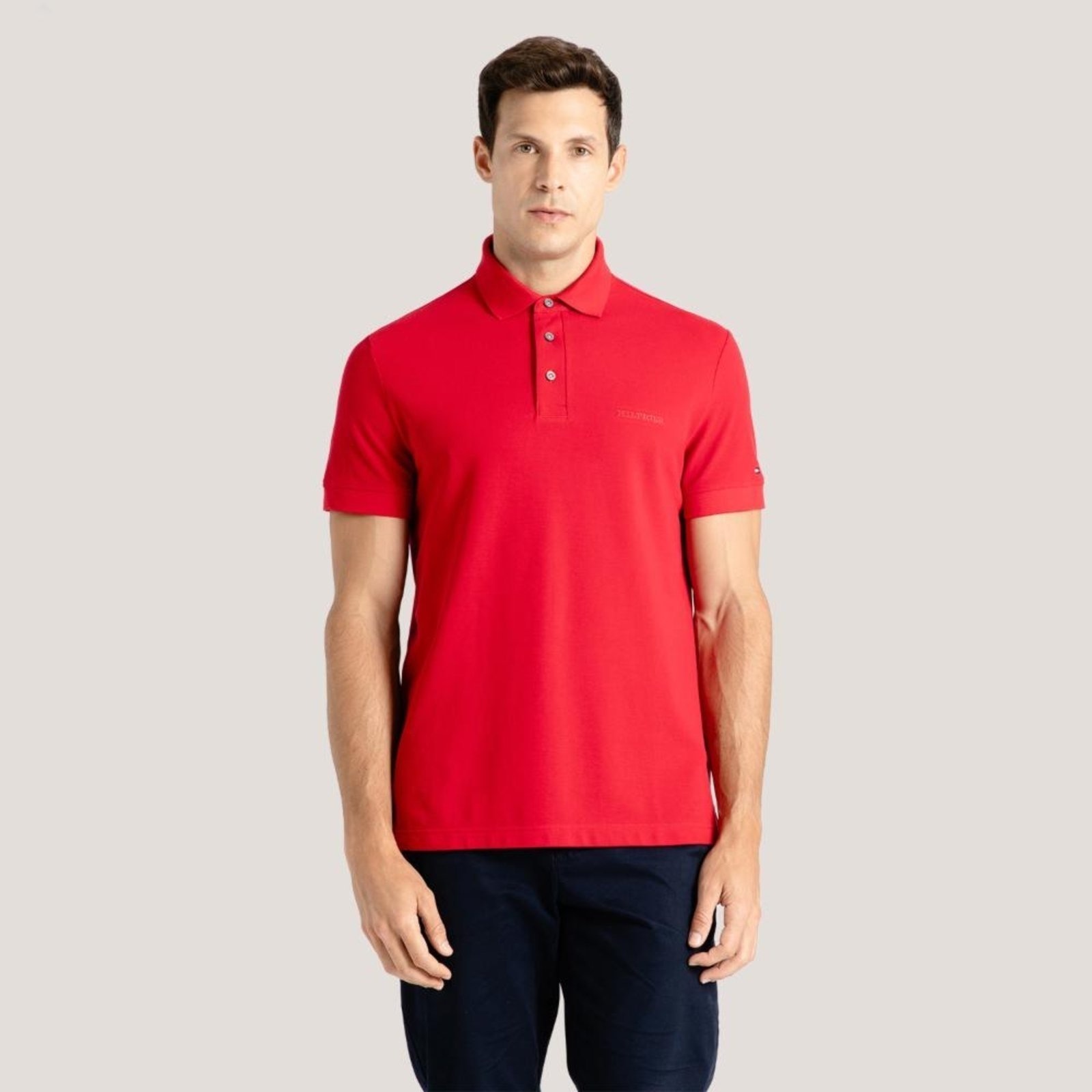 Imagem principal POLO LOGO MONOTYPE TON SUR TON Tommy Hilfiger incolor