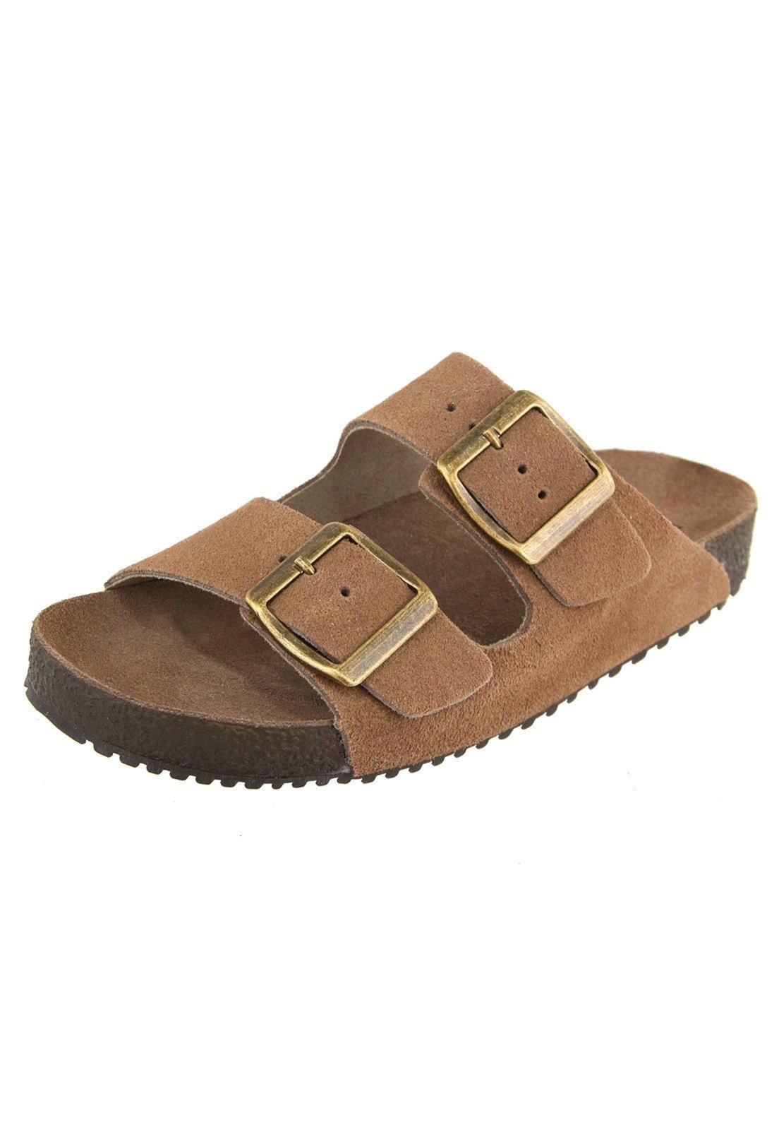 Imagem principal Infantil - Papete Sandália em Couro Acolchoada Maria Paula Areia MARIA PAULA nude