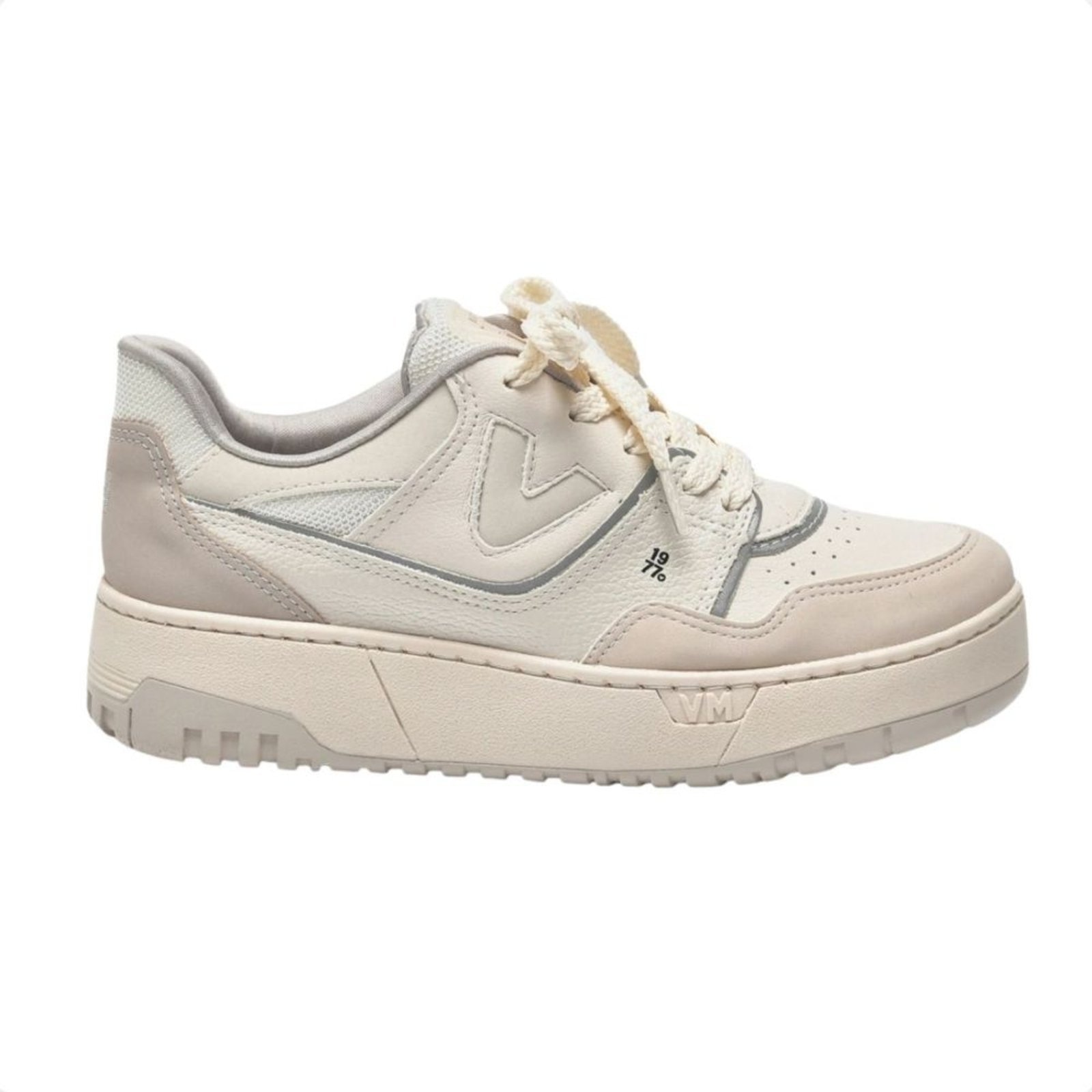 Imagem principal Tênis Casual Feminino Via Marte Off White VIA MARTE bege white