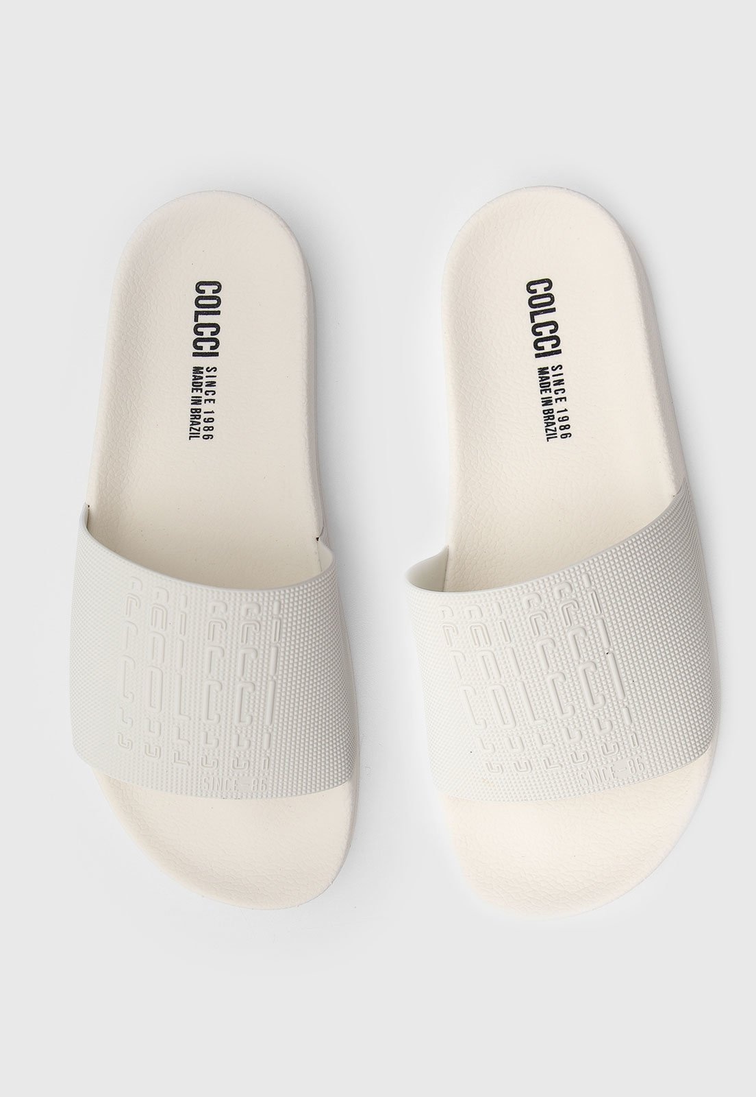 Imagem principal Chinelo Slide Colcci Logo Off-White Colcci off-white white