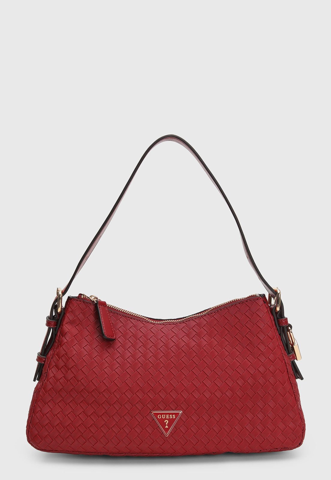 Imagem principal Bolsa Grande Feminina Guess Textura Trançada Vermelha Guess vermelho
