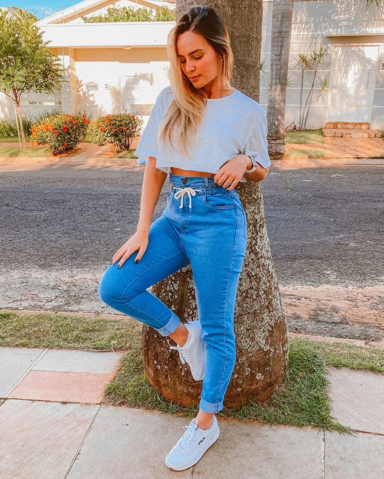 Imagem principal Calça Feminina Rope com Elastano 02405 Média Consciência jeans