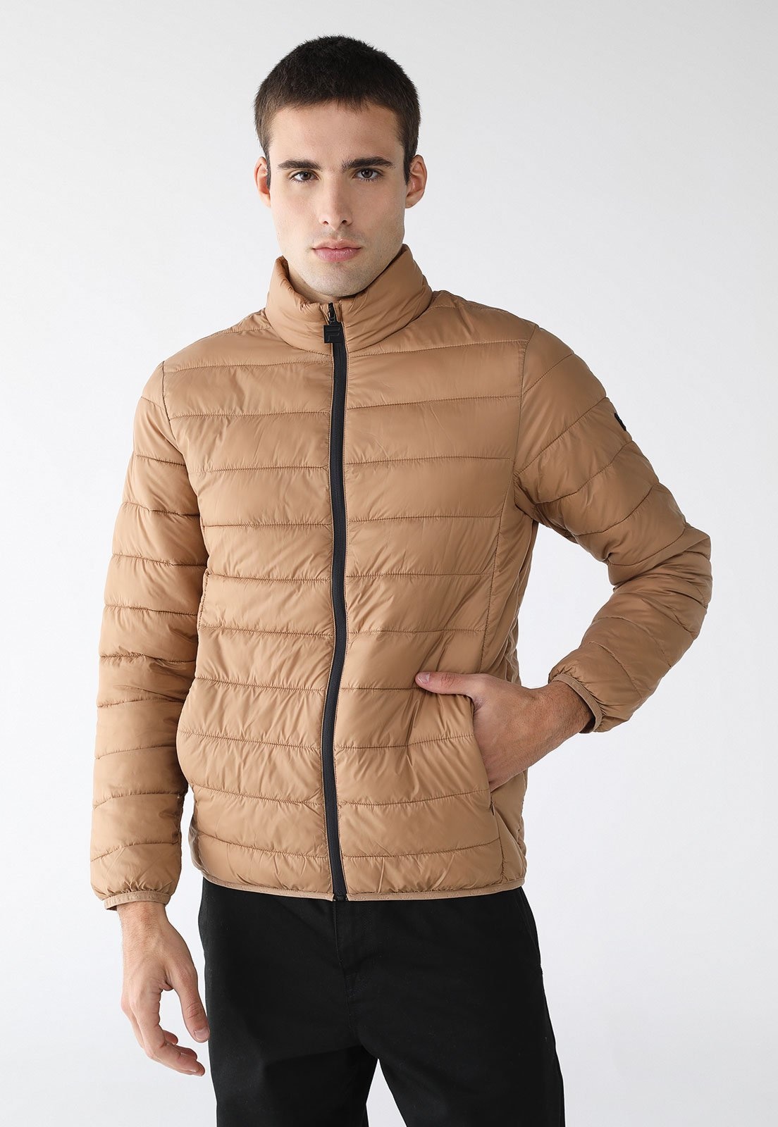 Imagem principal Jaqueta Puffer Fila Touch Light Fila caramelo