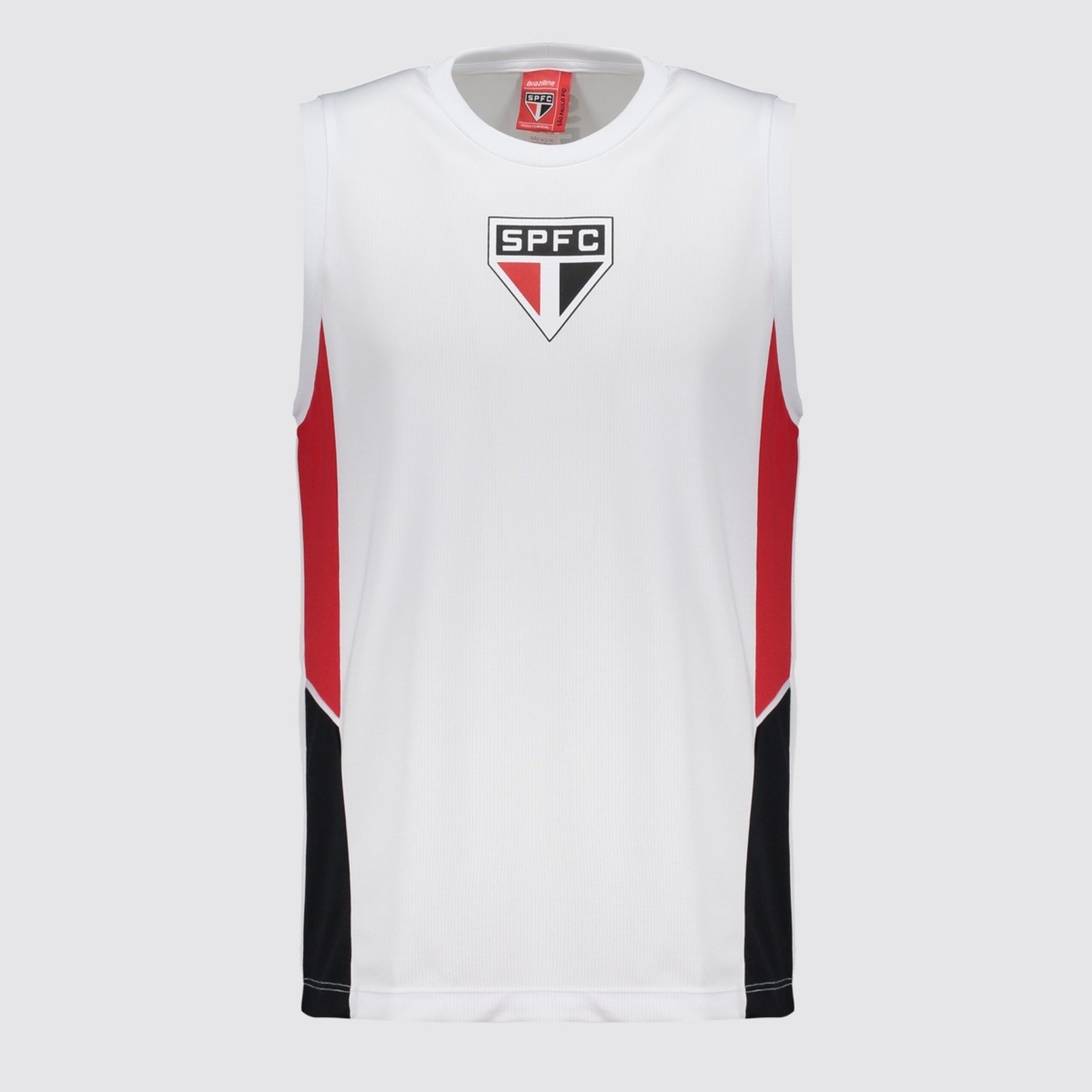 Imagem principal Regata São Paulo Soberano Branca braziline branco