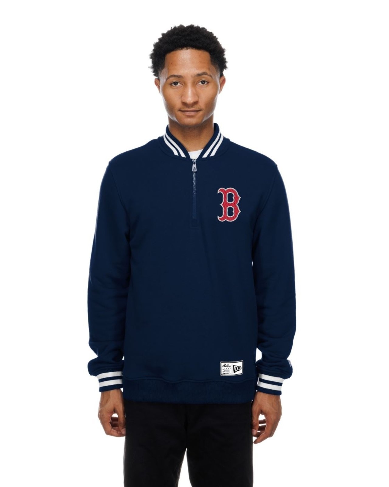 Imagem principal Moletom New Era Quarter Zip Boston Red Sox Marinho new era azul marinho red