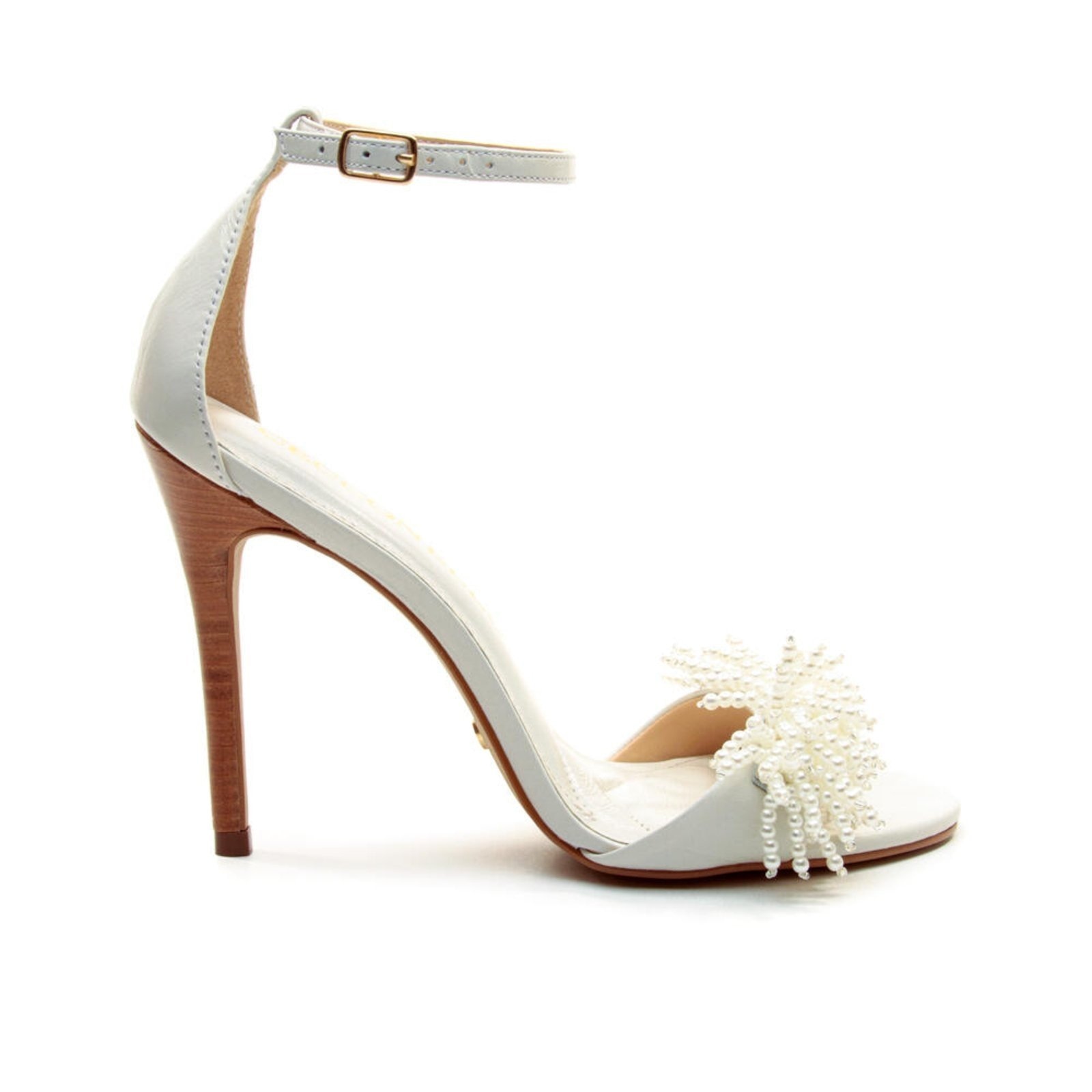 Imagem principal Sandália Couro Salto Alto Cecconello 2858001-1 Cecconello branco