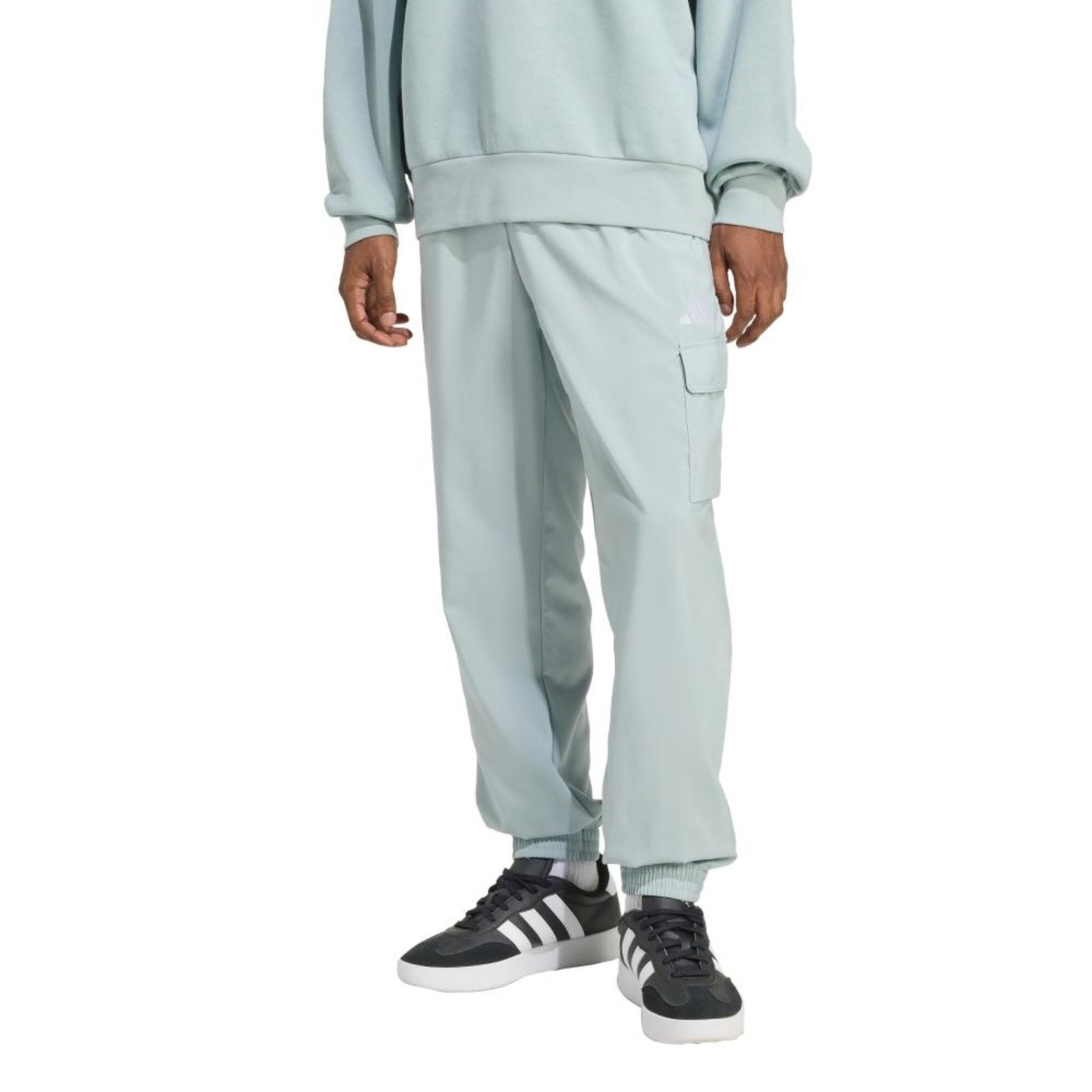 Imagem principal Calça Cargo Essentials Small Logo adidas Sportswear adidas Sportswear verde