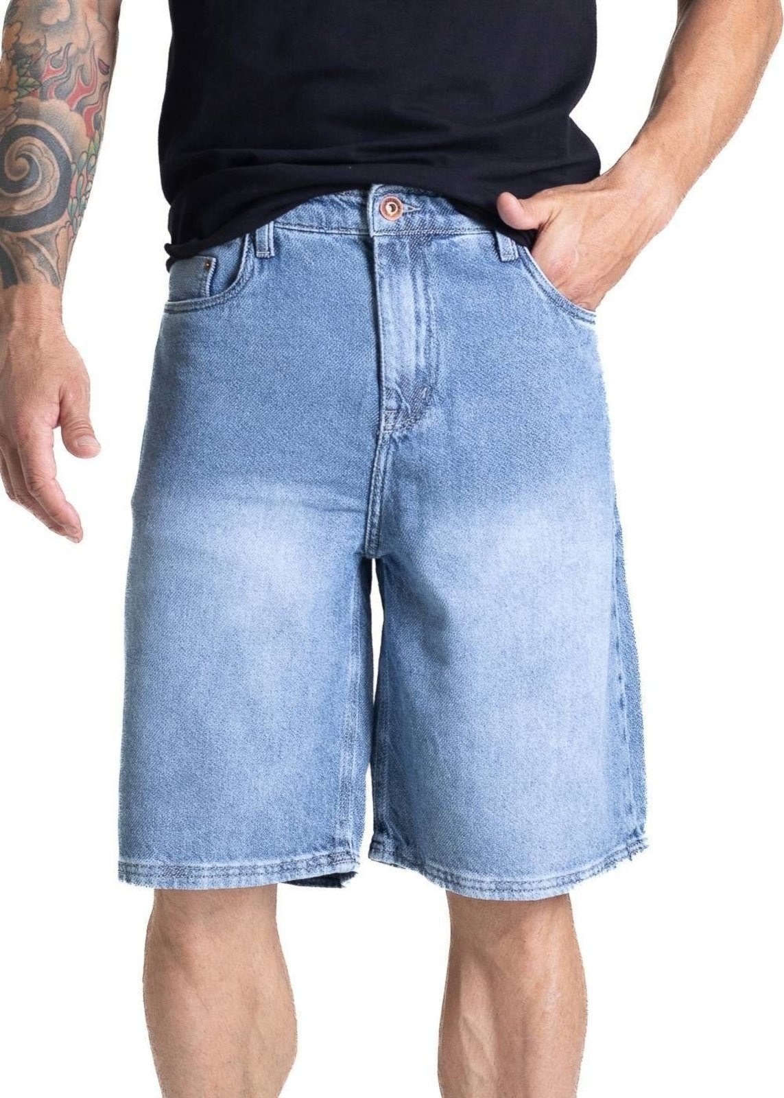 Imagem principal Bermuda Jeans Sawary - 282127 Sawary azul