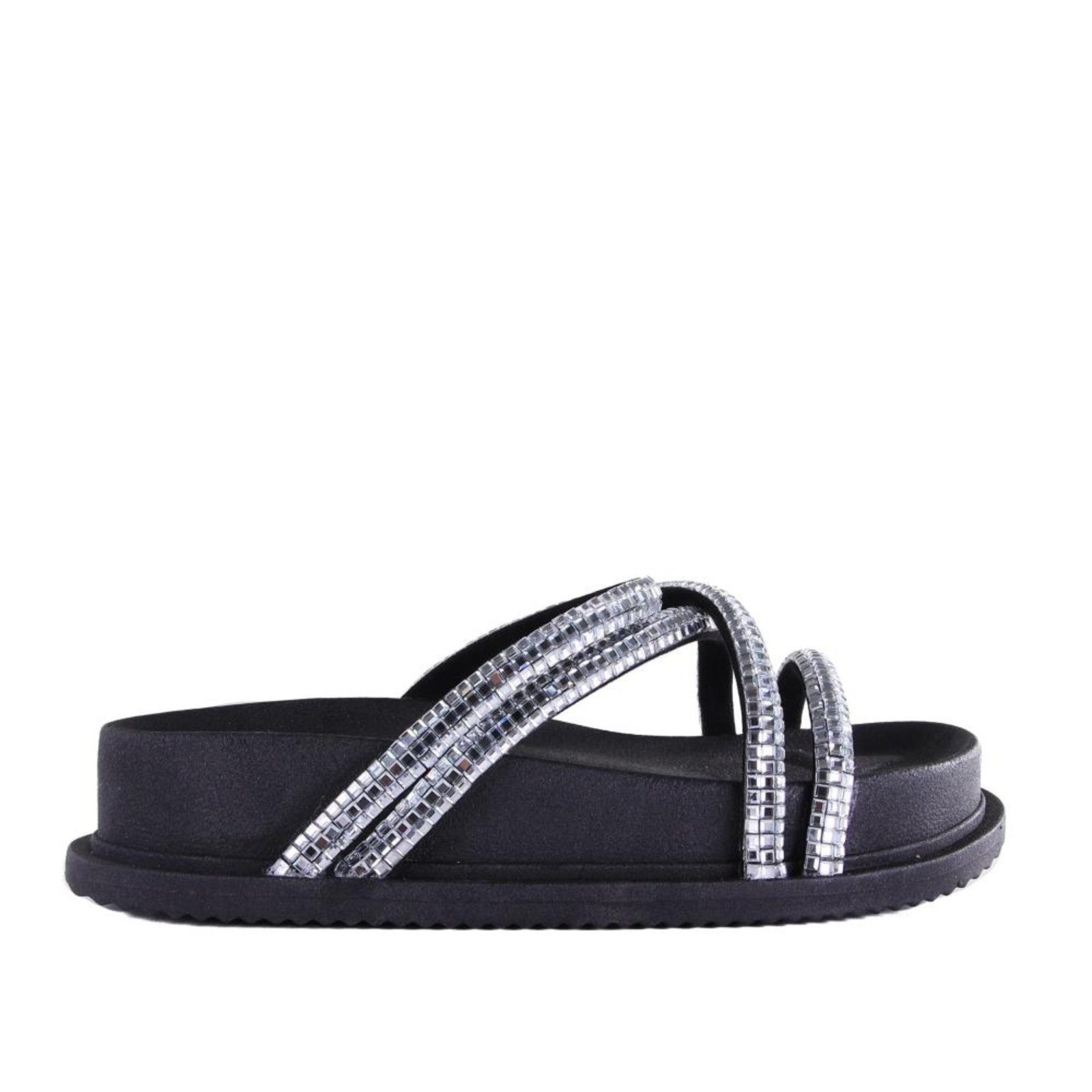 Imagem principal Papete Feminino Zariff 354 Preto/Cristal Zariff incolor