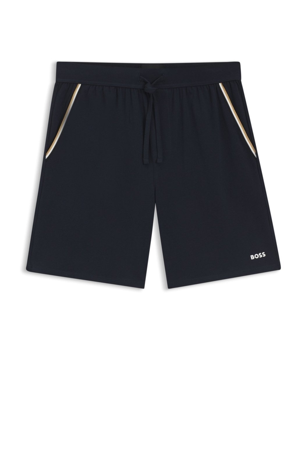 Imagem principal Shorts De Pijama Em Algodão Elástico Boss azul