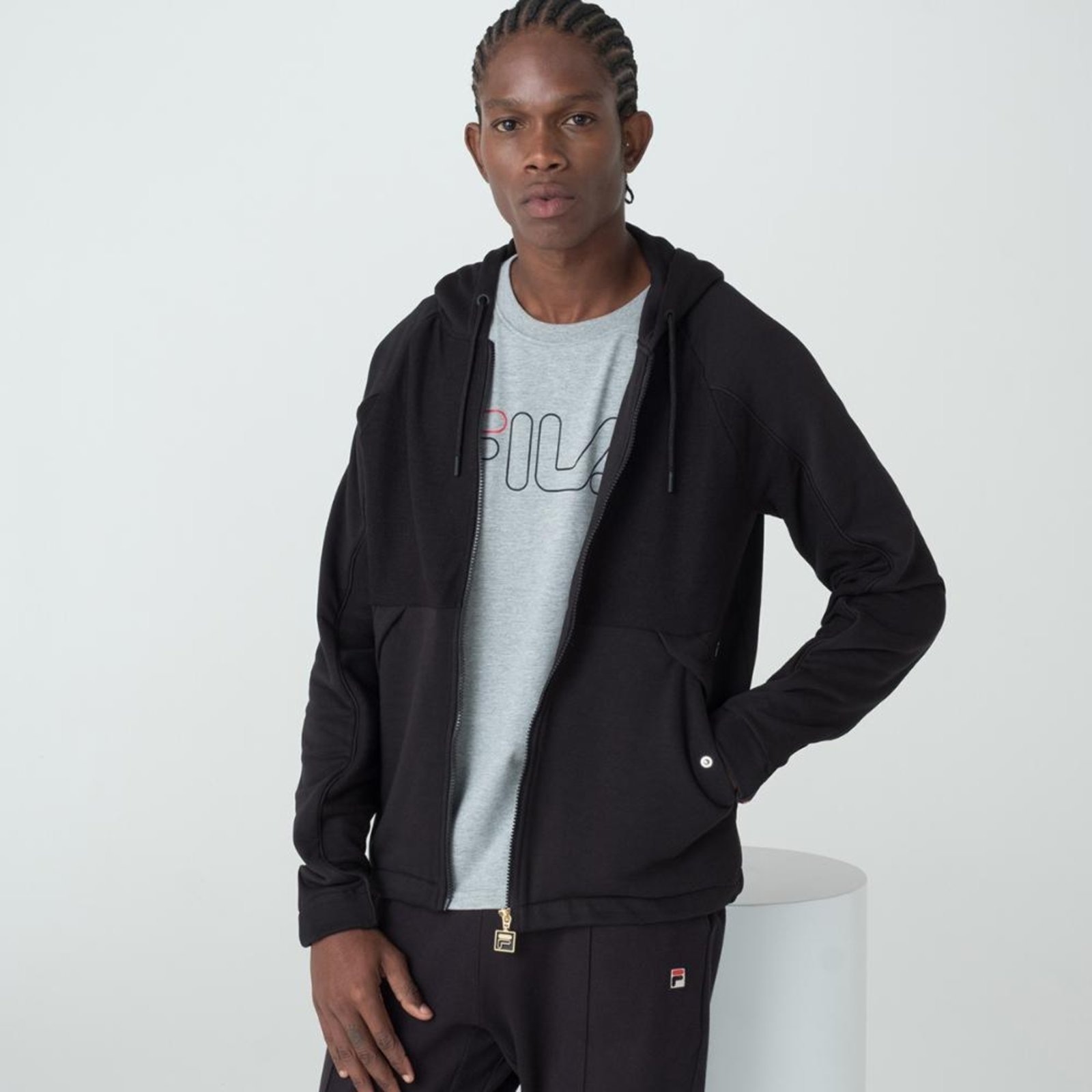 Imagem principal Jaqueta Fila Seppi Hoodie Masculina Fila incolor