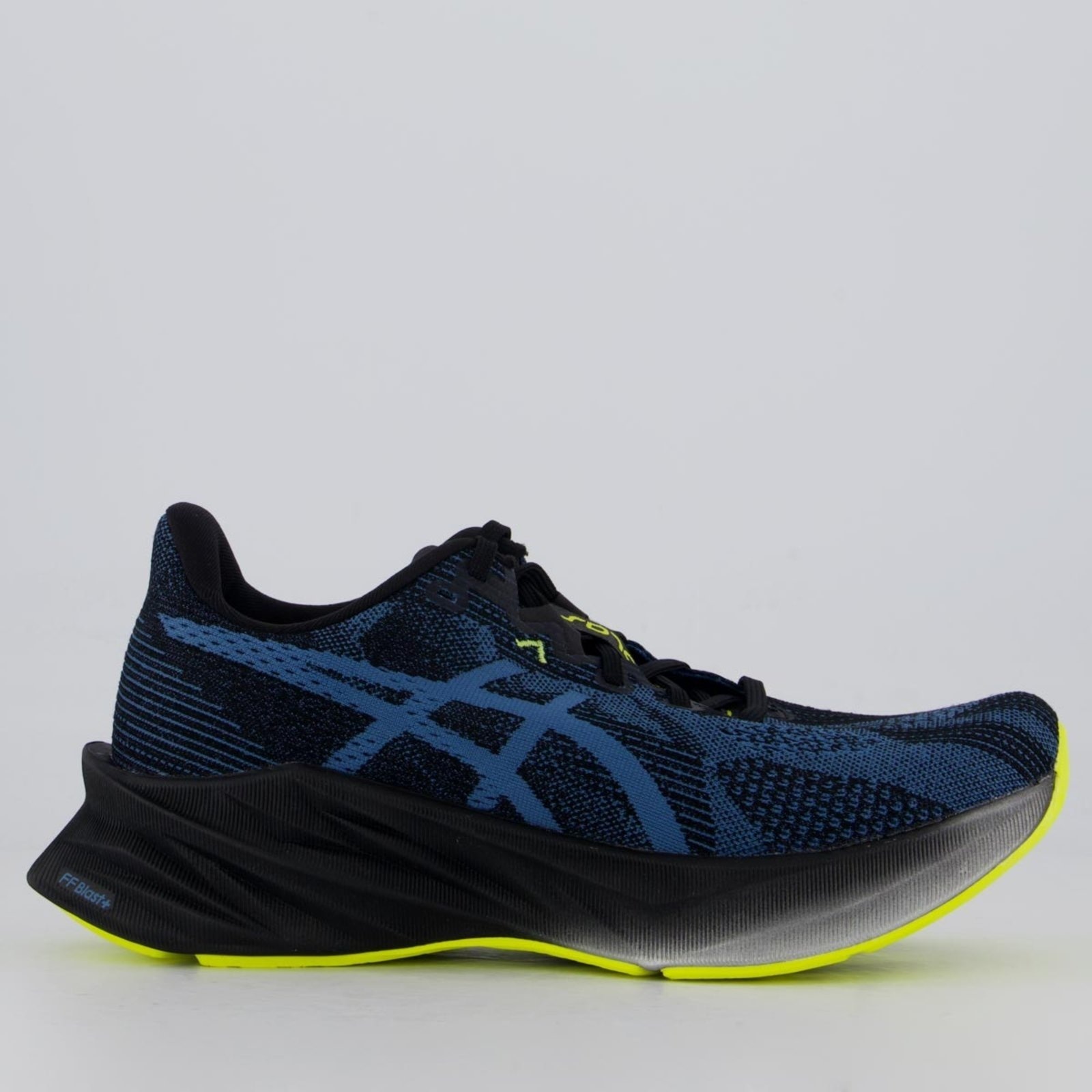 Imagem principal Tênis Asics Dynablast 5 Feminino Preto e ASICS azul