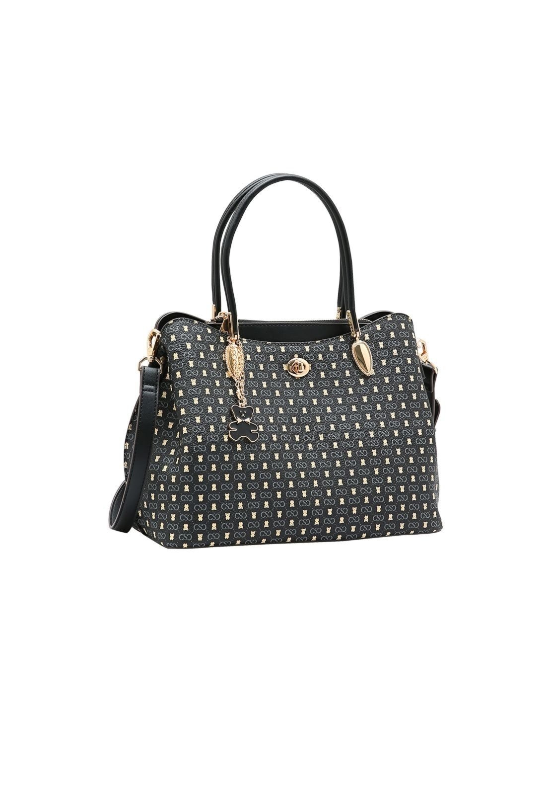 Imagem principal Bolsa Feminina Chenson Monograma Baby Urso 3485367 Chenson preto