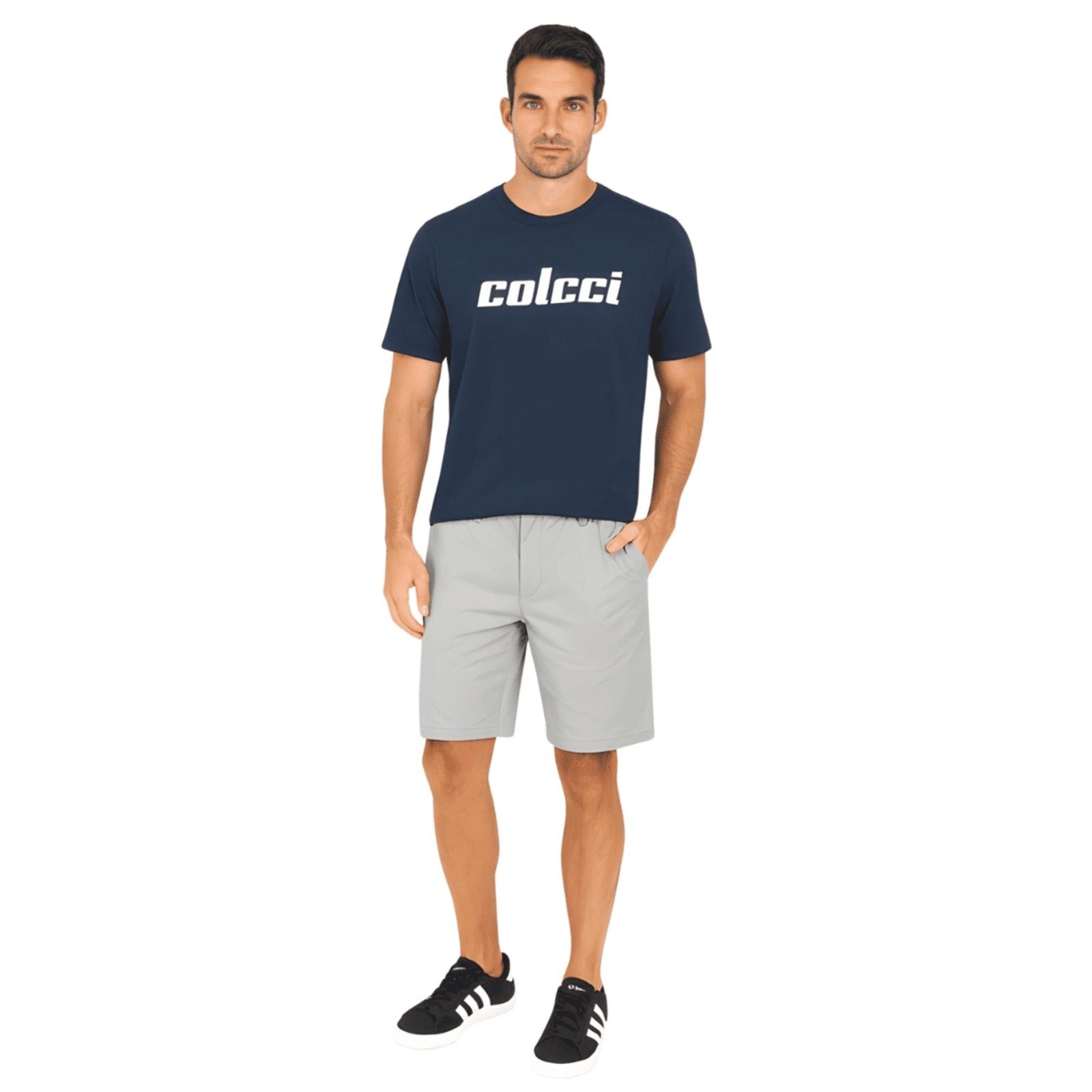 Imagem principal Bermuda Masculina Elástico New Chino Colcci cinza