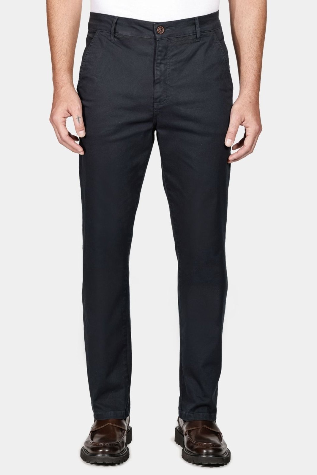 Imagem principal Calça Aramis Chino Slim Maquinetada Marinho Aramis azul marinho