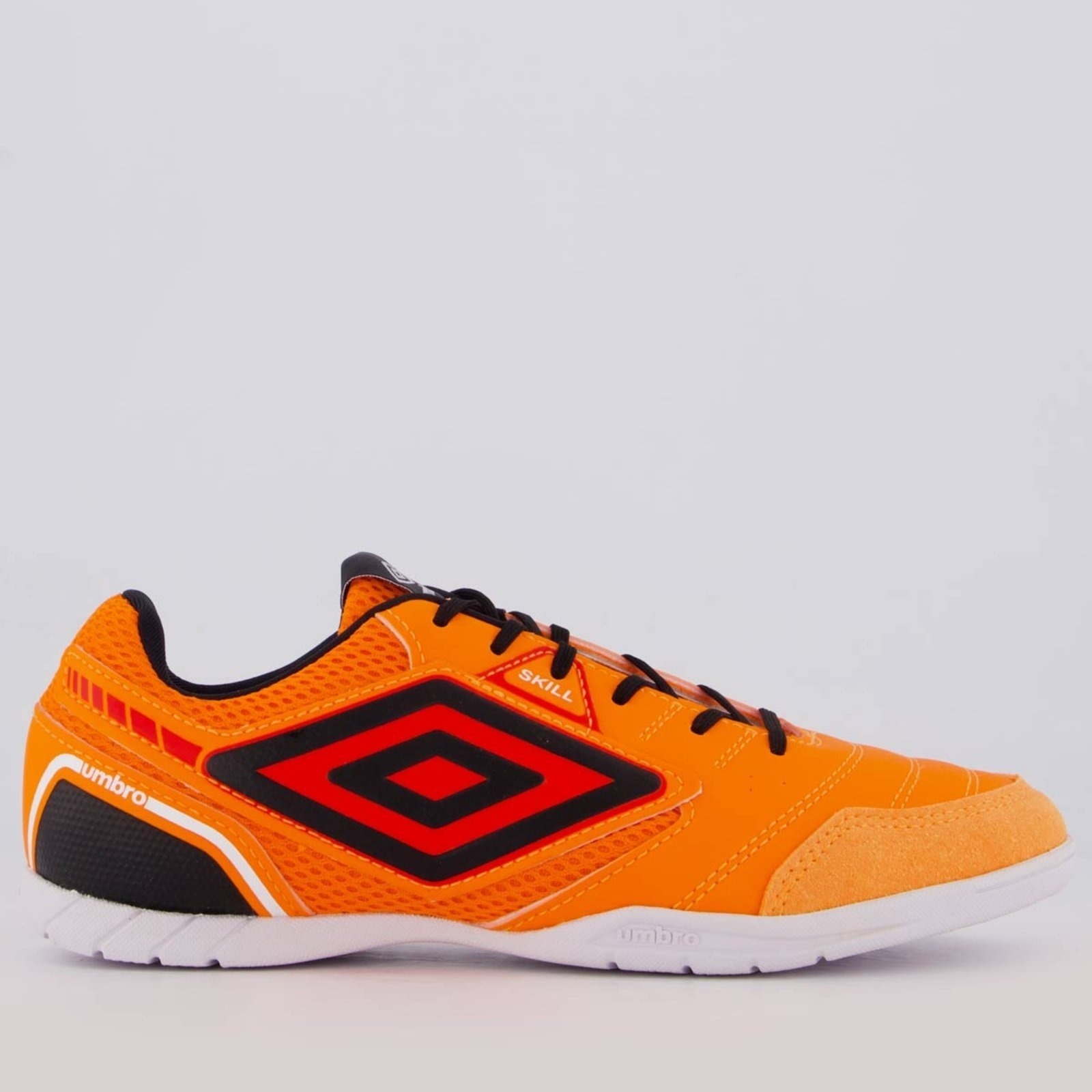 Imagem principal Chuteira Umbro Skill Futsal e Preta Umbro laranja