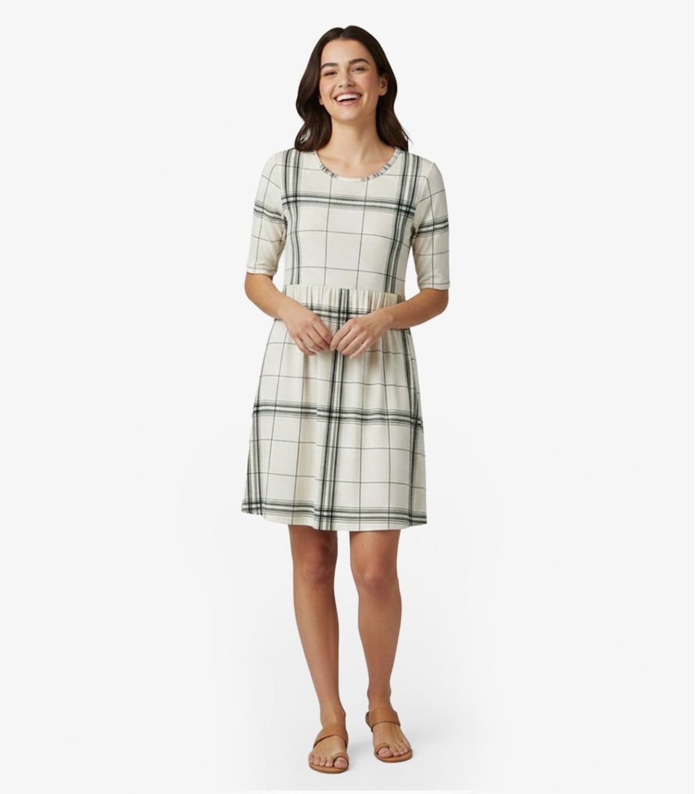 Imagem principal Vestido Feminino em Molecotton Infinita Cor INFINITA COR verde