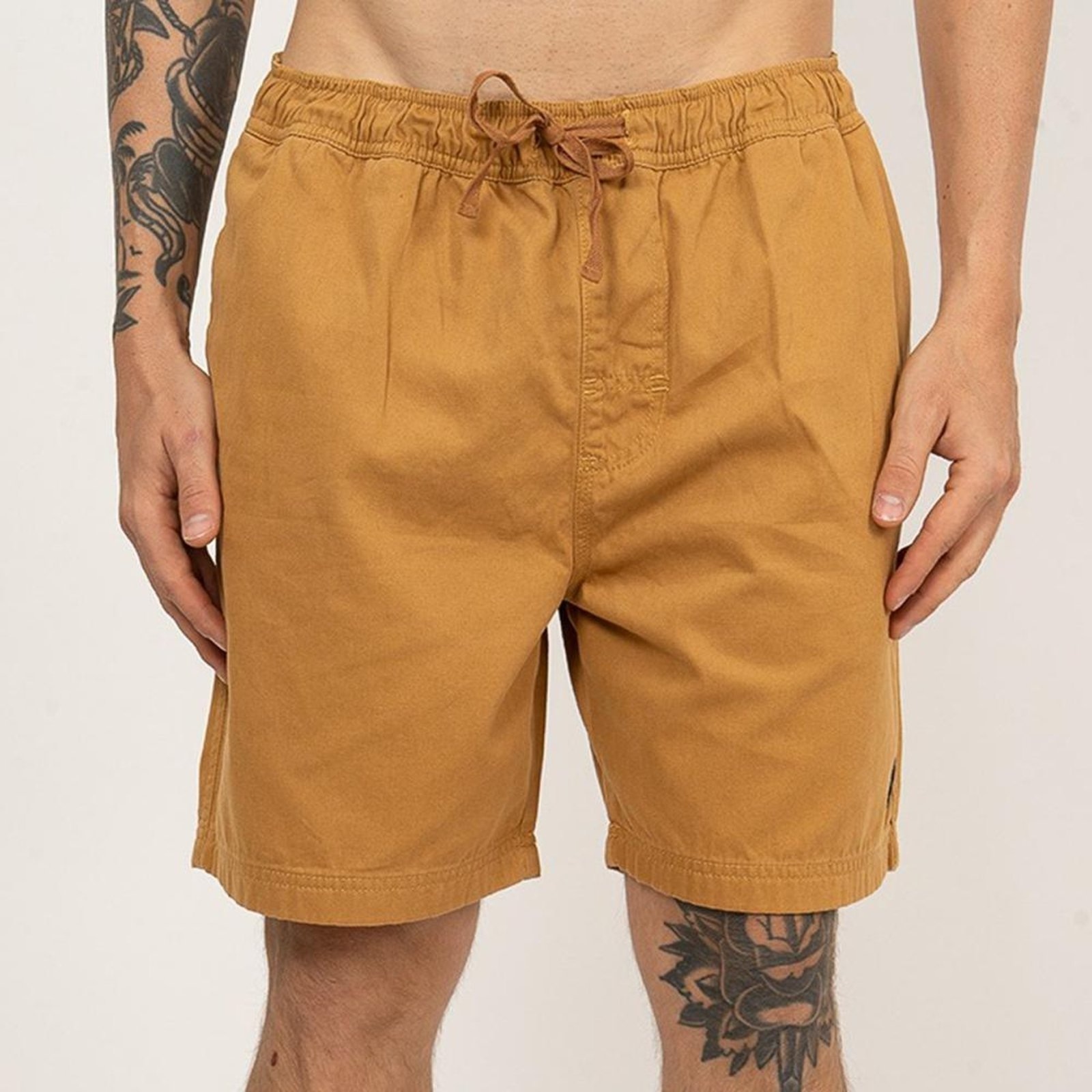 Imagem principal Bermuda RVCA Escape Elastic SM26 Masculina Mostarda RVCA amarelo