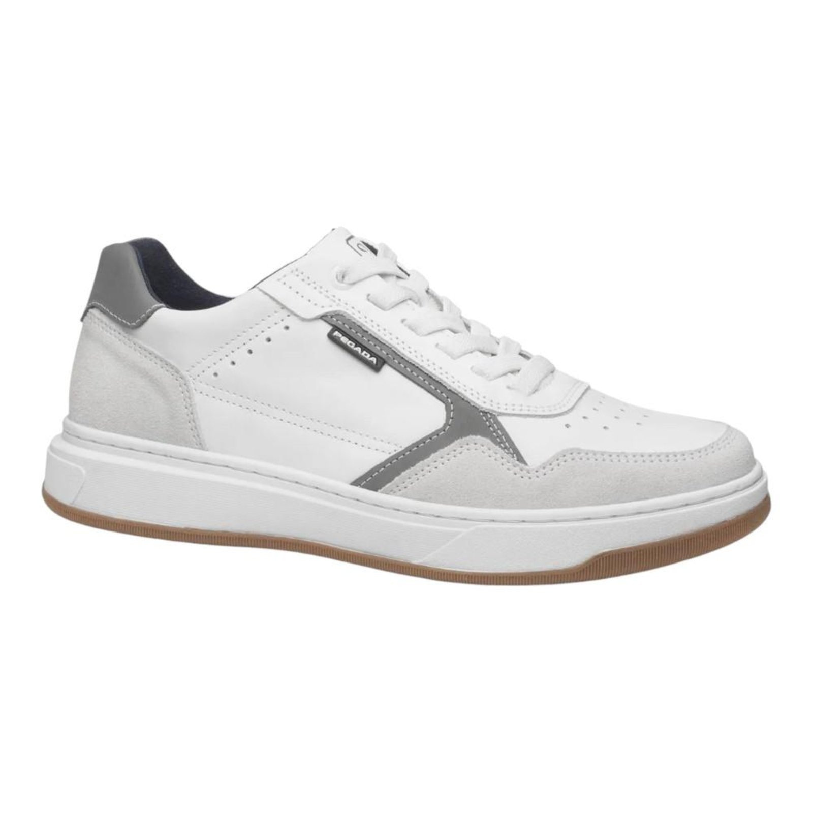 Imagem principal Tênis Sapatênis Pegada Ways Recortes Couro Masculino PEGADA branco