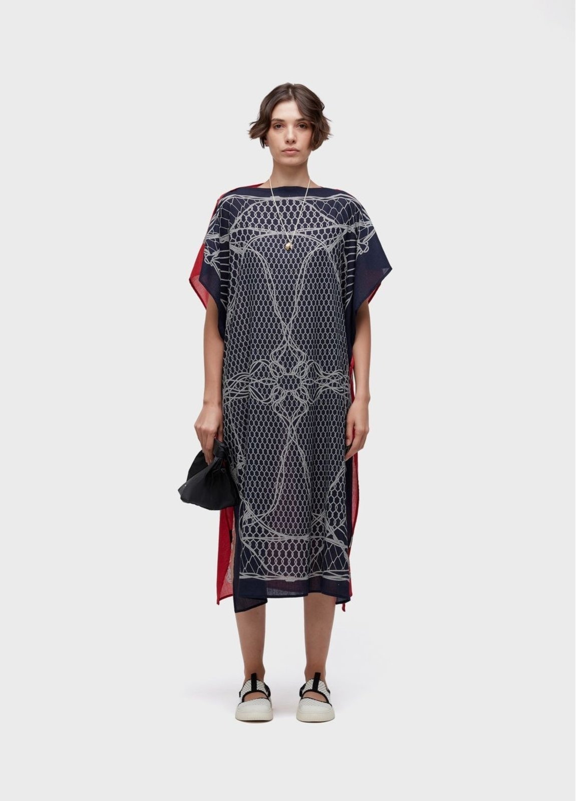 Imagem principal Vestido scarf knot Osklen vermelho