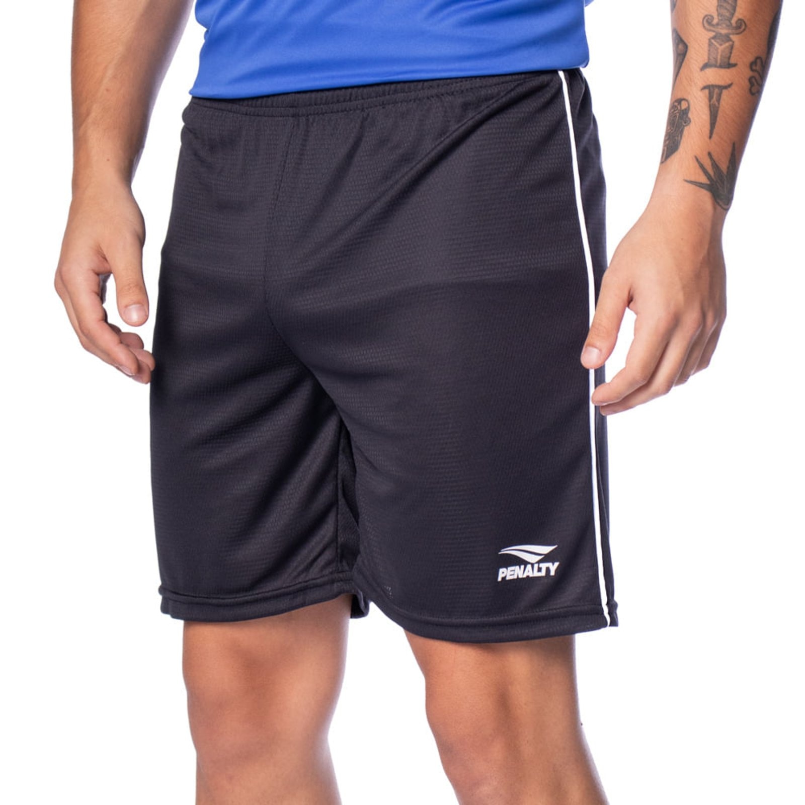 Imagem principal Calção Juvenil Penalty Futebol Line Branco Penalty preto