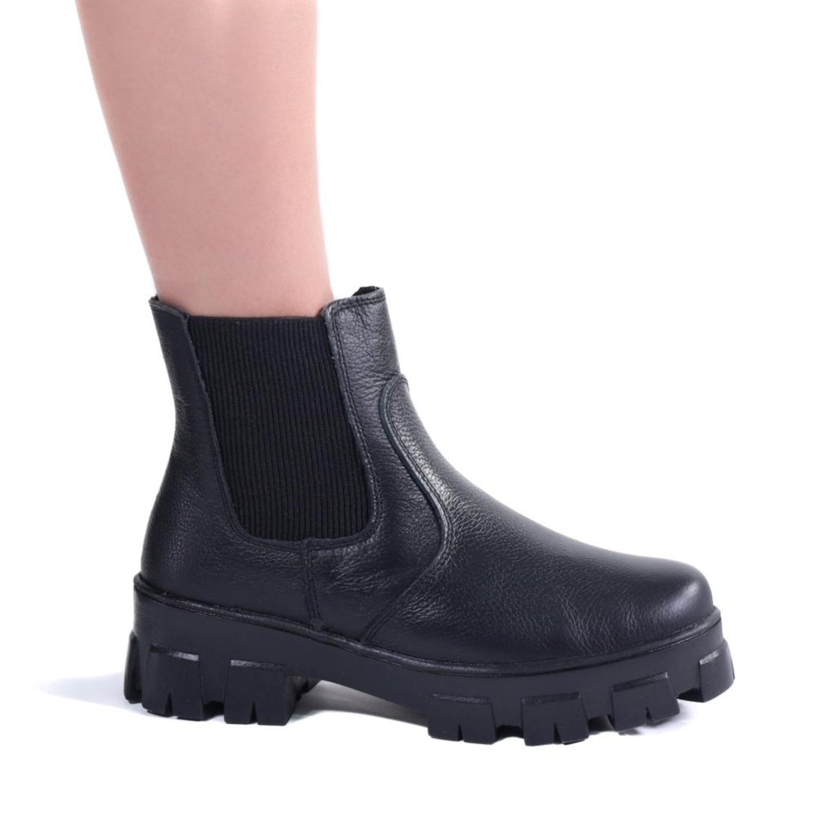 Imagem principal Coturno Feminino Zariff Chelsea 25202025 Preto Zariff incolor