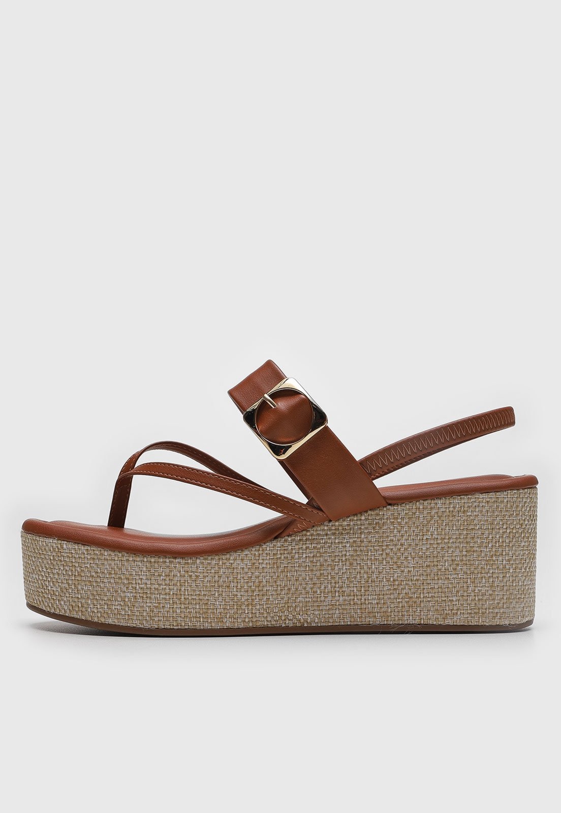 Imagem principal Sandália cê Fivela BEBECÊ caramelo