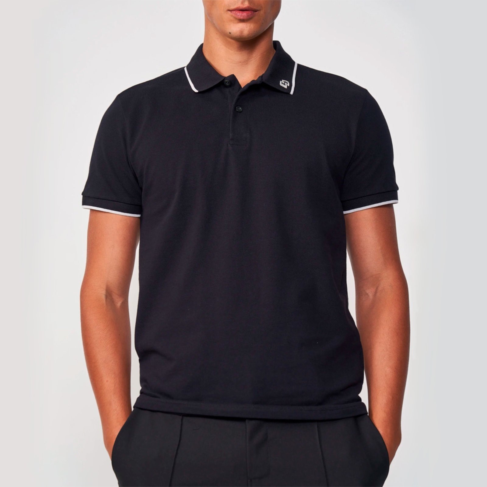 Imagem principal Camisa Polo Colcci Logo Listra Ou25 Masculino Colcci preto