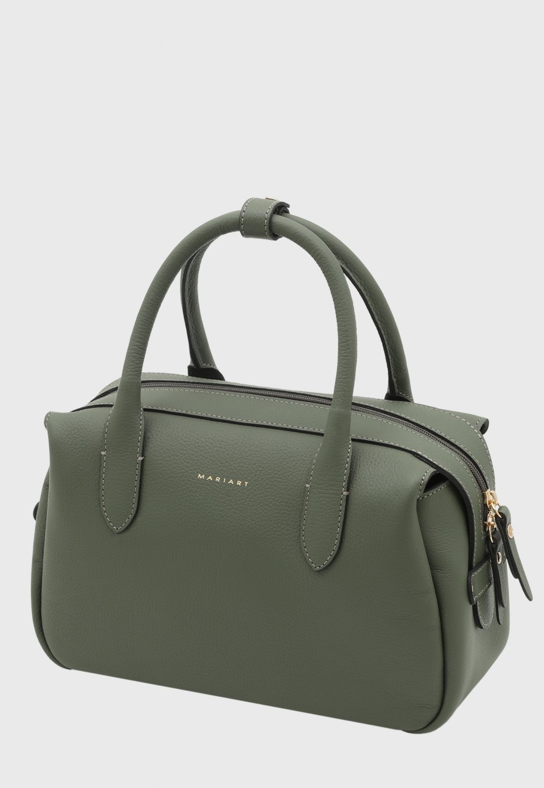 Imagem principal Bolsa Bowling Couro Mariart Jambuzinha Army Mariart verde militar