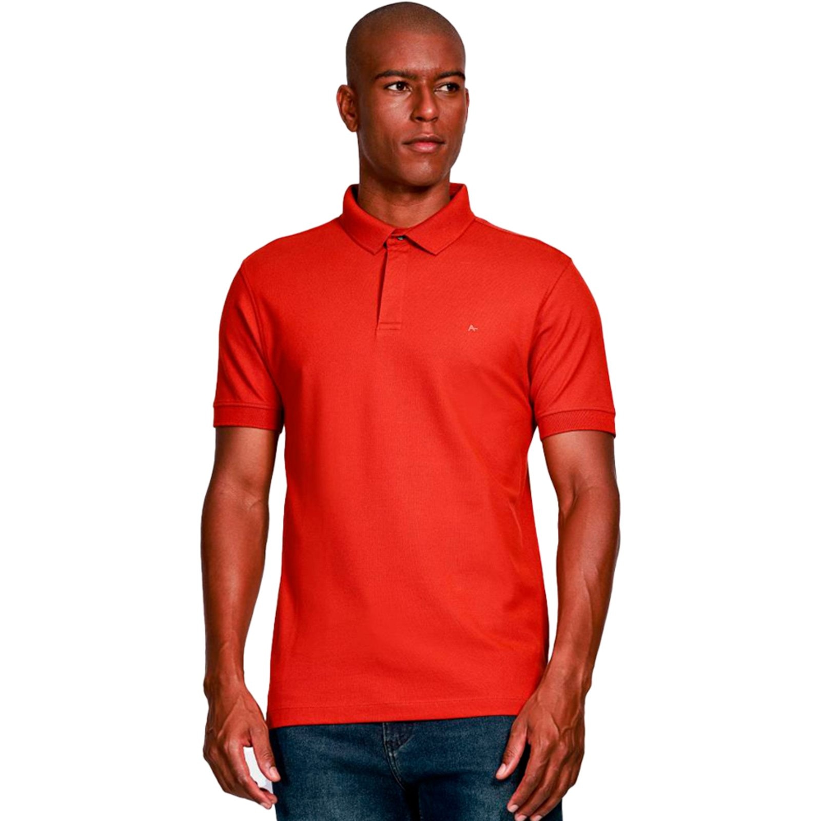 Imagem principal Camisa Polo Aramis Piquet Ve25 Ferrugem Masculino Aramis laranja