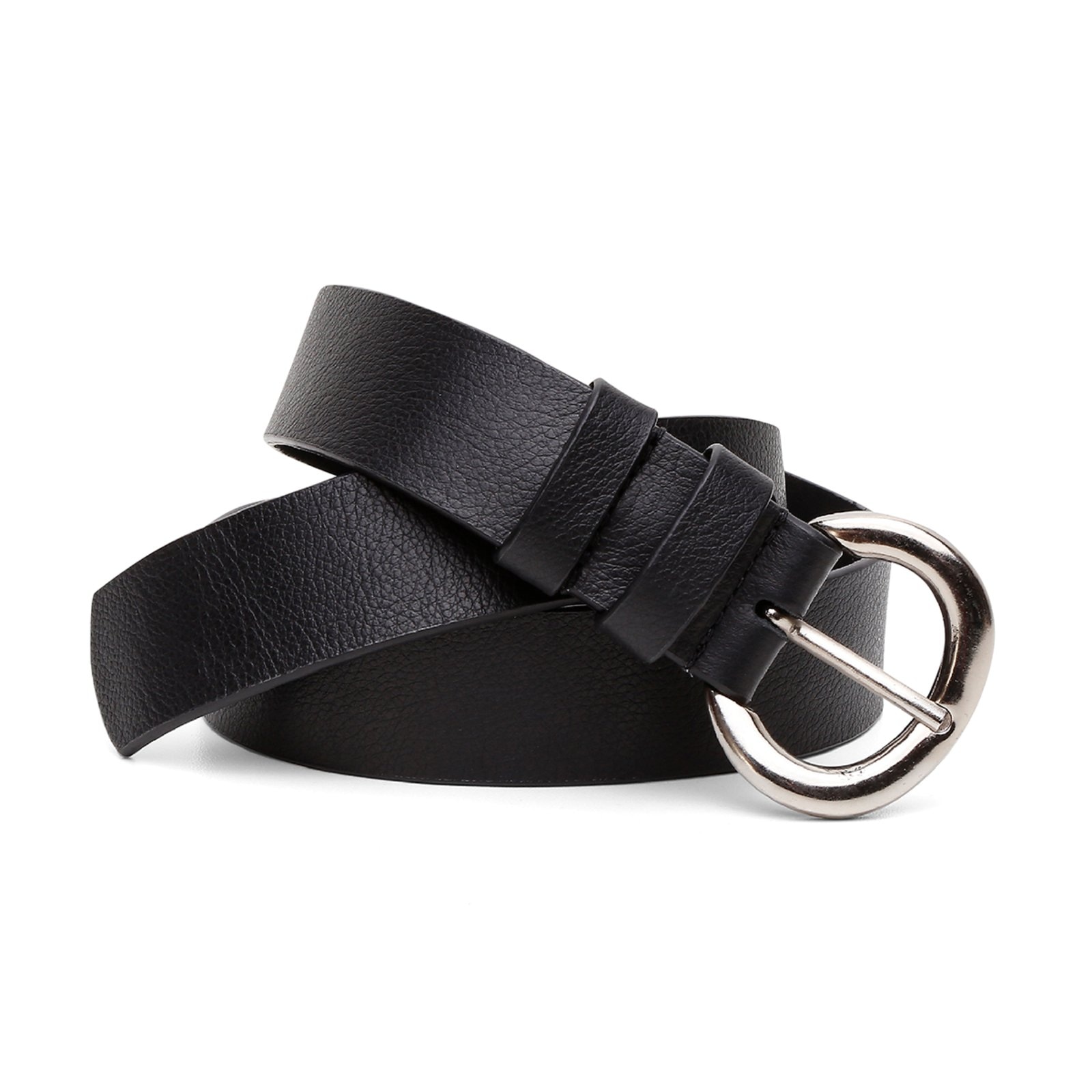 Imagem principal Cinto Feminino Vittal Gabi Couro Fivela de Pino USE VITTAL preto