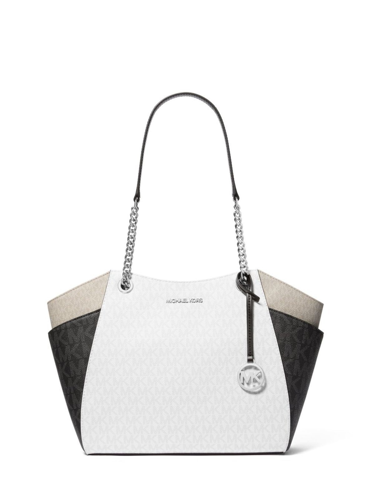 Imagem principal Bolsa Tote Jet Set Logo Grande 35S5stve3b827 Michael Kors branco