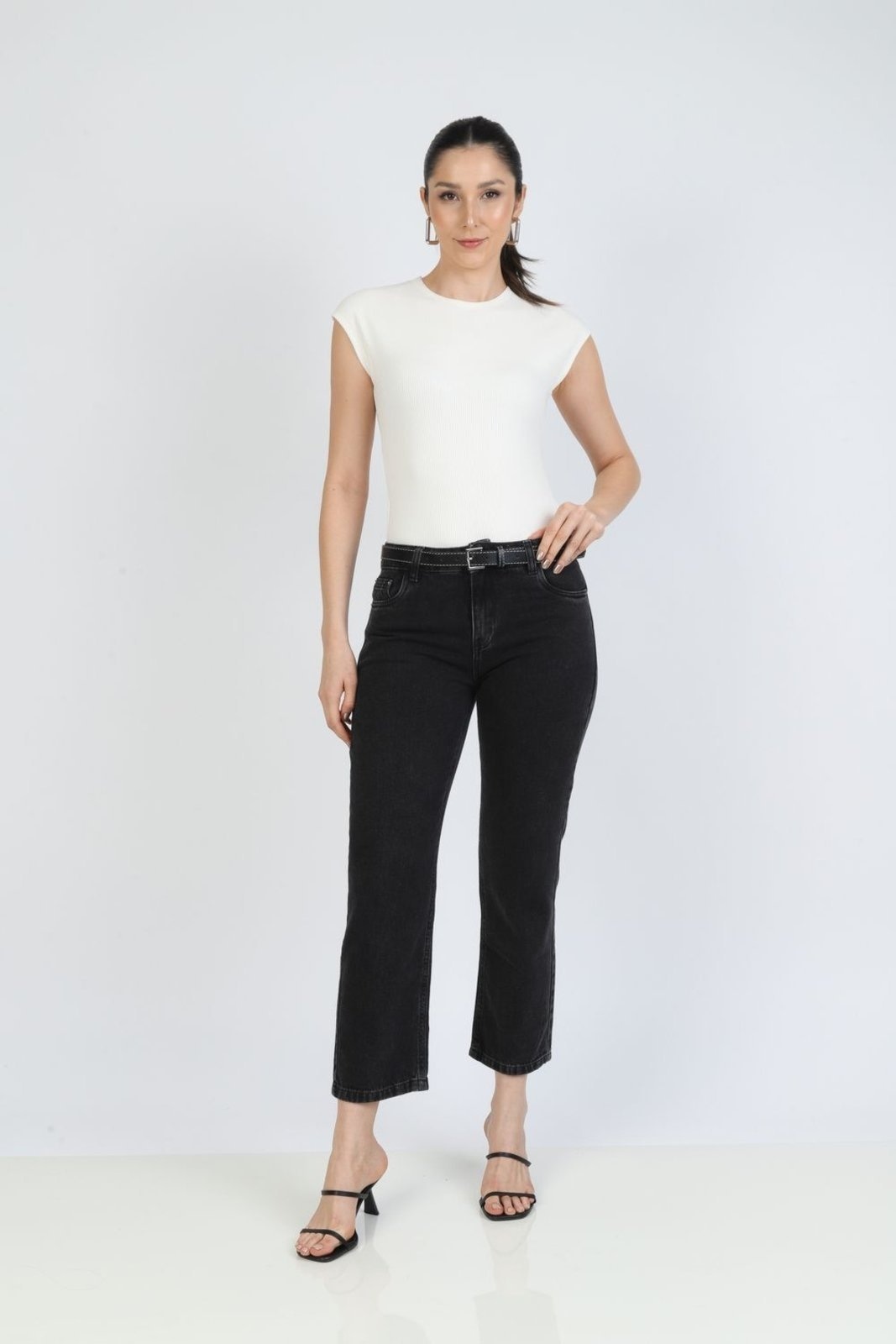 Imagem principal Calça Mom Jeans 38 Gazzy azul