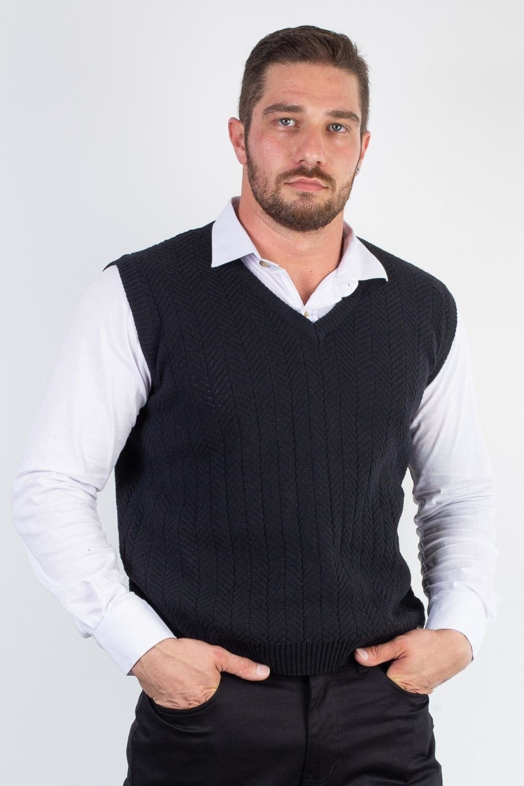 Imagem principal Colete Malha 50009 Enluaze preto