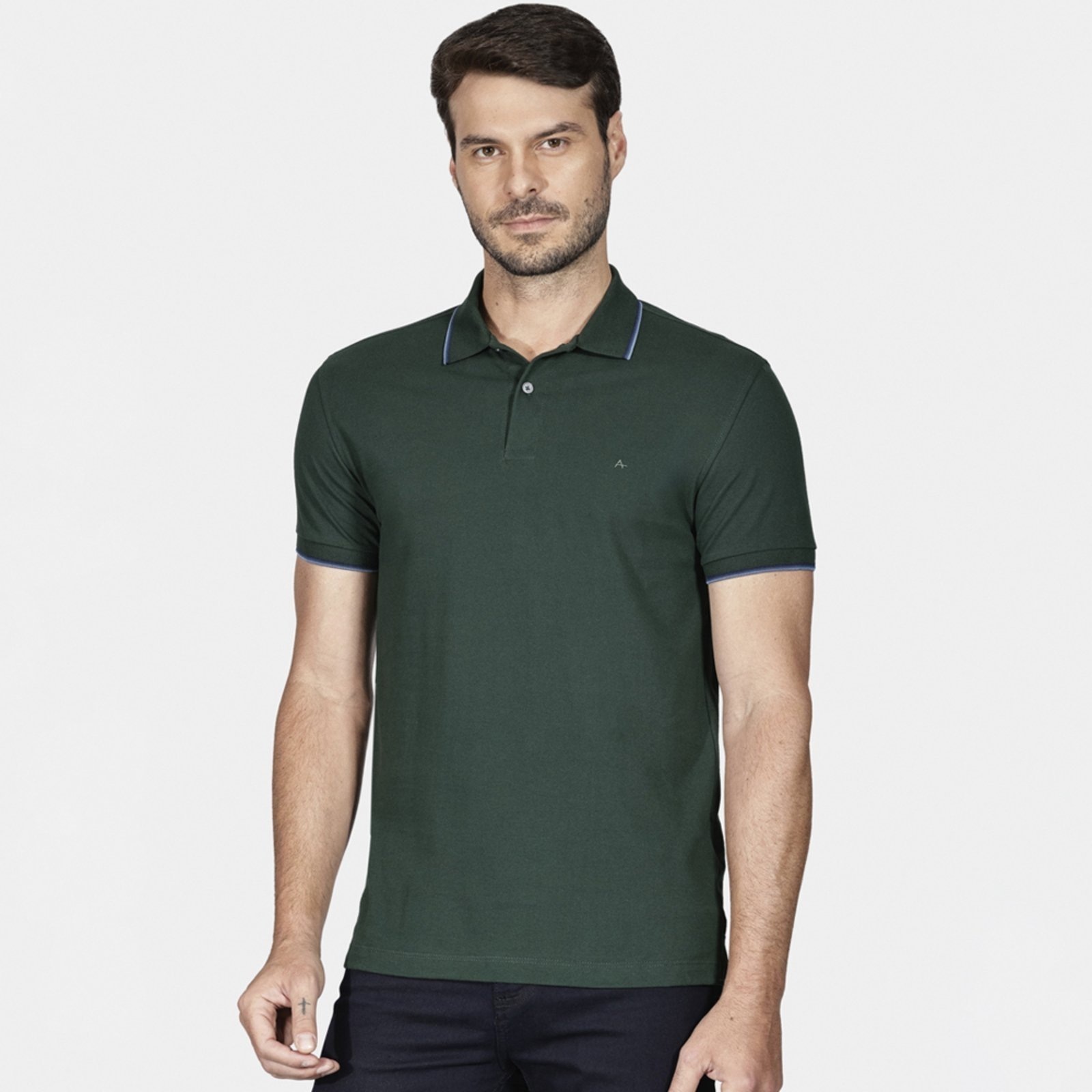 Imagem principal Camisa Polo Aramis Basica 4 Frisos Ou25 Masculino Aramis verde