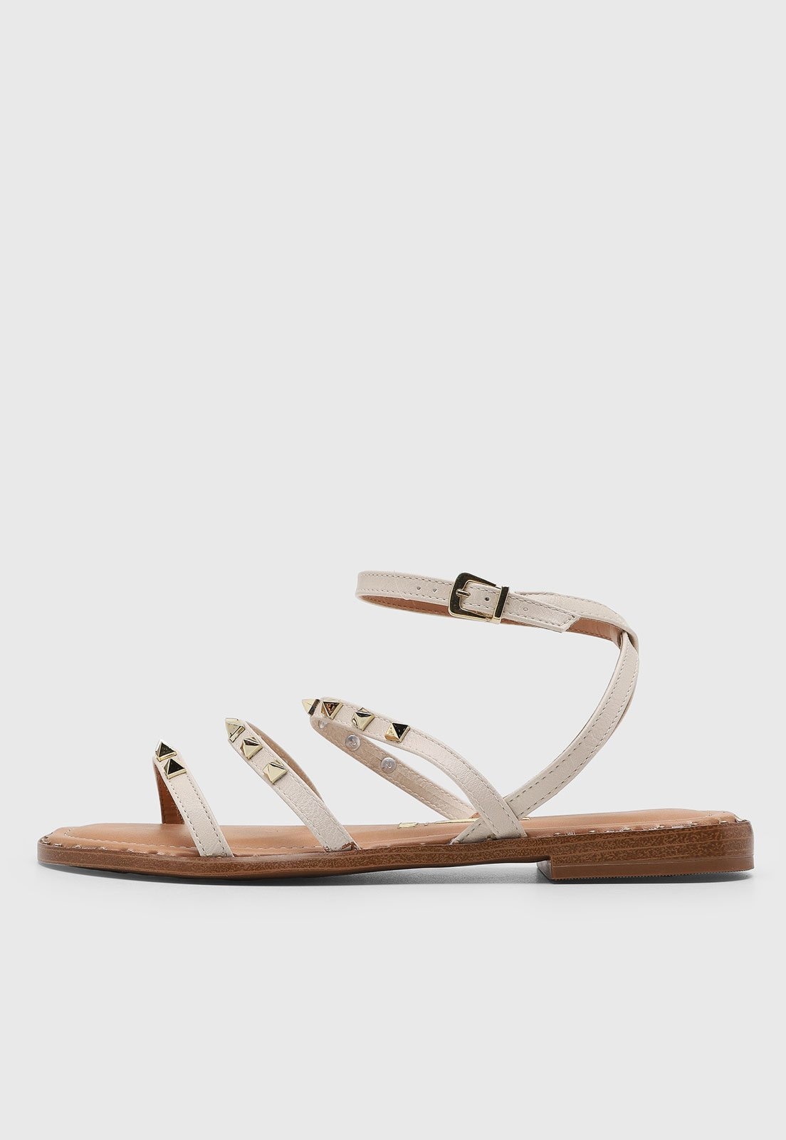 Imagem principal Rasteira Feminina Vizzano Tachas Off-White VIZZANO off-white white