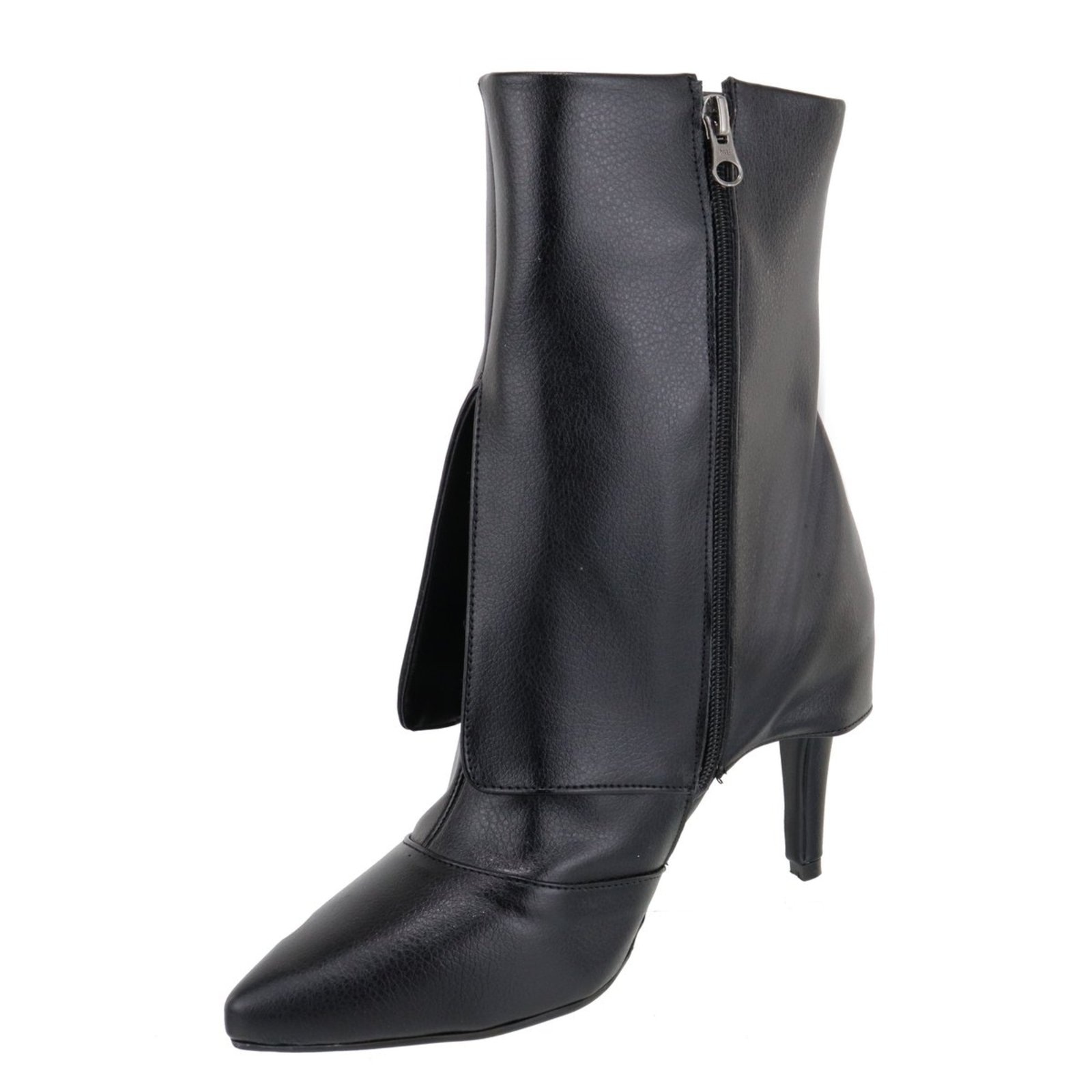 Imagem principal Bota Feminina Sete Sales Estilo Botinha Capa Bico Fino 1795 Sete Sales preto