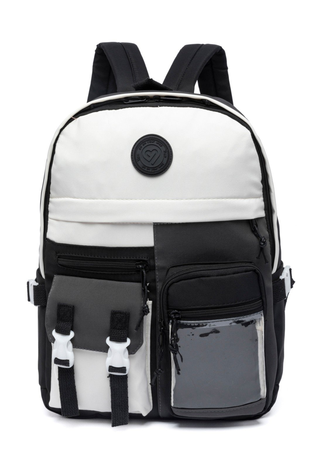 Imagem principal Infantil - Mochila Feminina Bolsa Escolar Faculdade Resistente Notebook YUPE preto