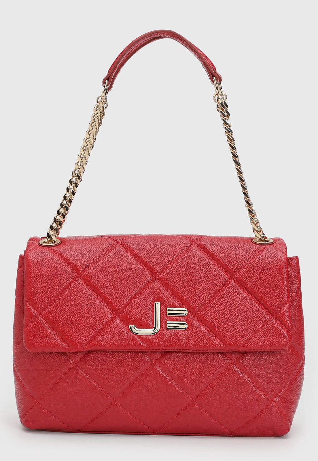 Imagem principal Bolsa Feminina Jorge Bischoff Matelassê Vermelha Jorge Bischoff vermelho