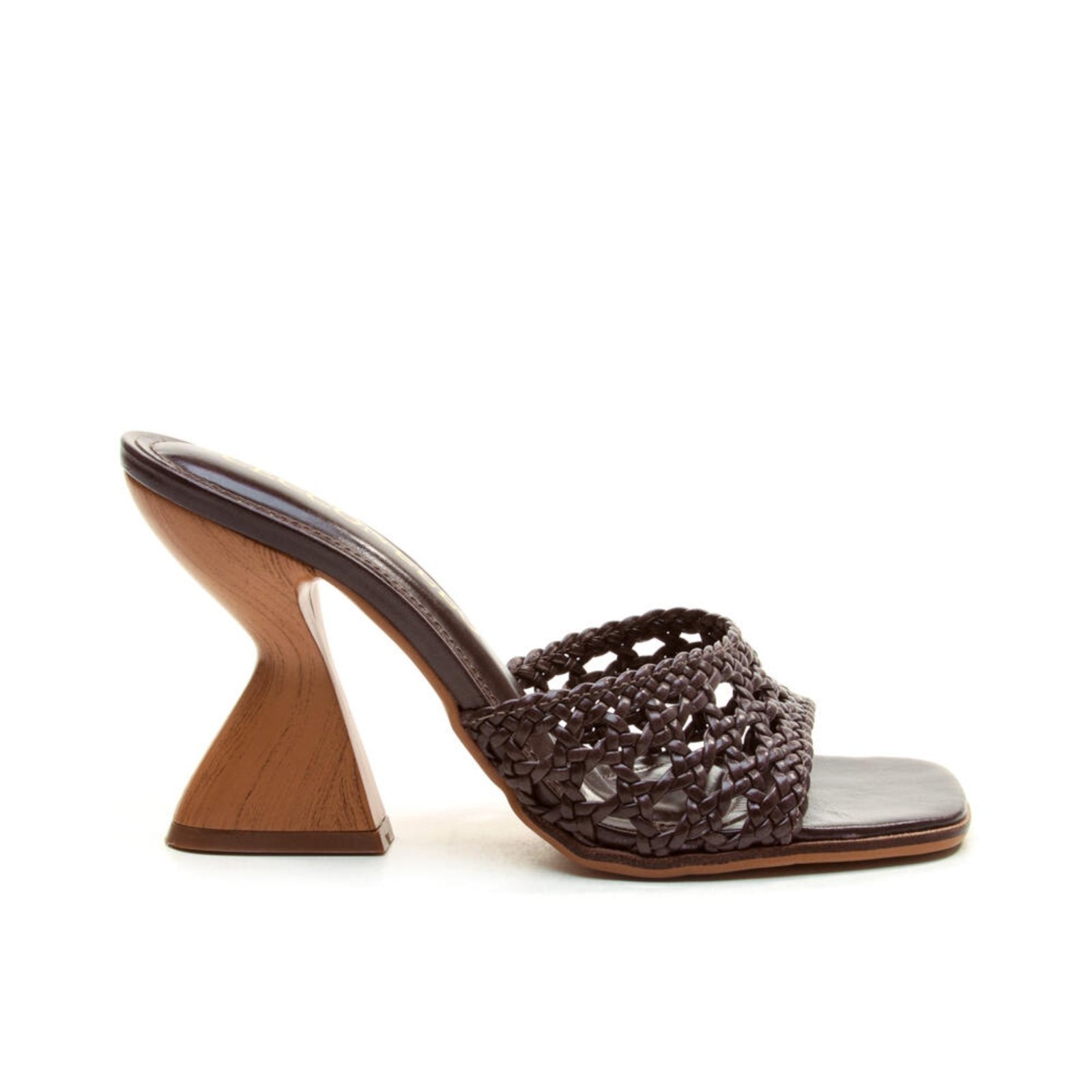 Imagem principal Tamanco Couro Salto Alto Cecconello 2718006-3 Cecconello marrom