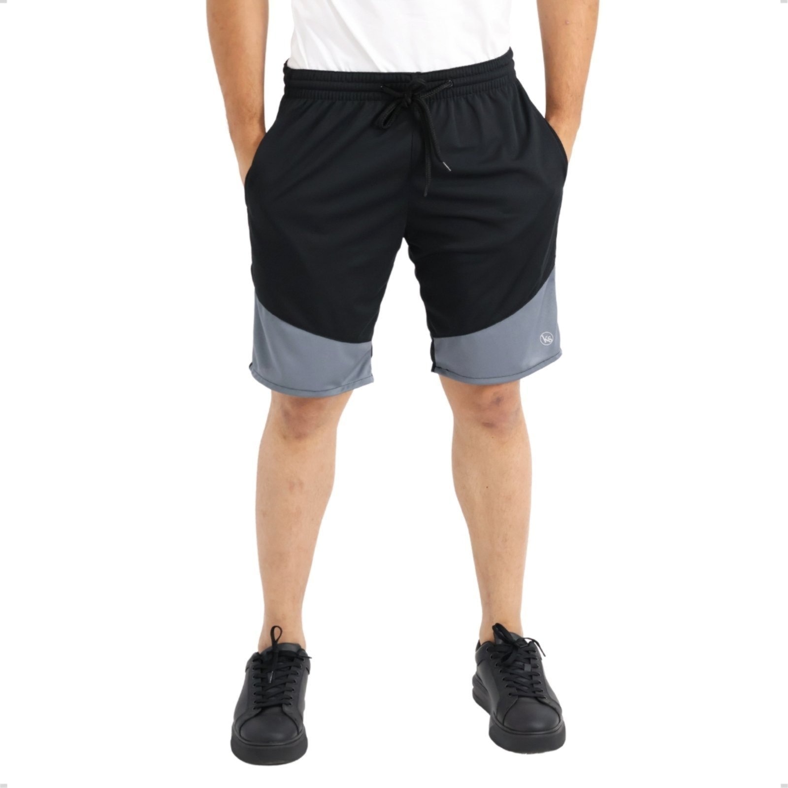 Imagem principal Bermuda Masculina Dry Fit Premium Treino Academia Beach Tennis KS preto