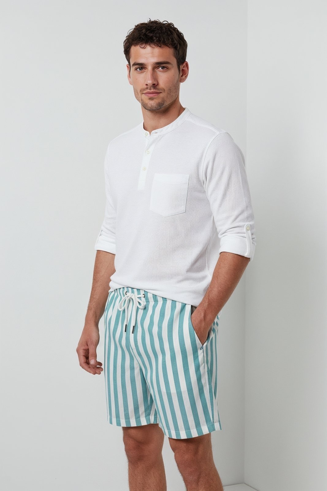 Imagem principal Bata Manga Longa Regular Traymon Xgg Traymon branco