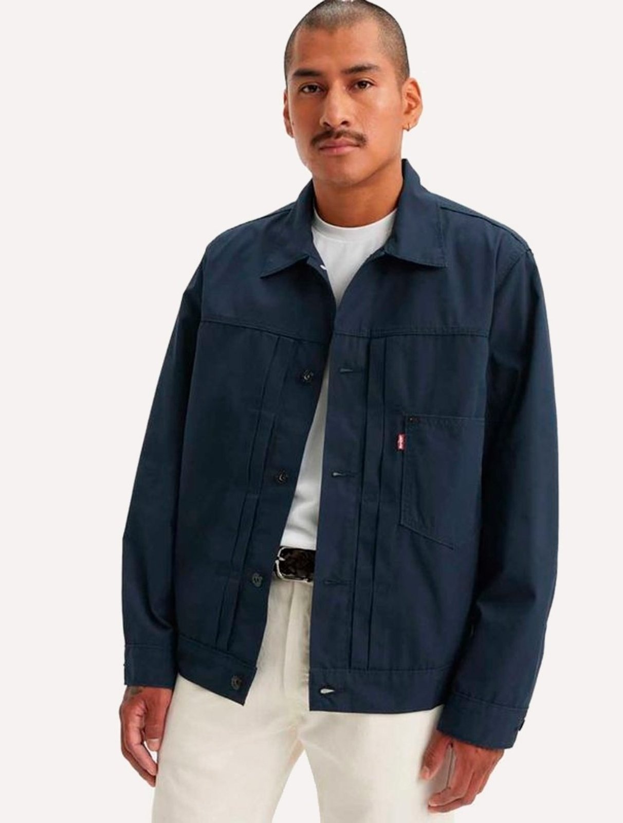 Imagem principal Jaqueta Levis Masculina Sarja Trucker Levis azul marinho