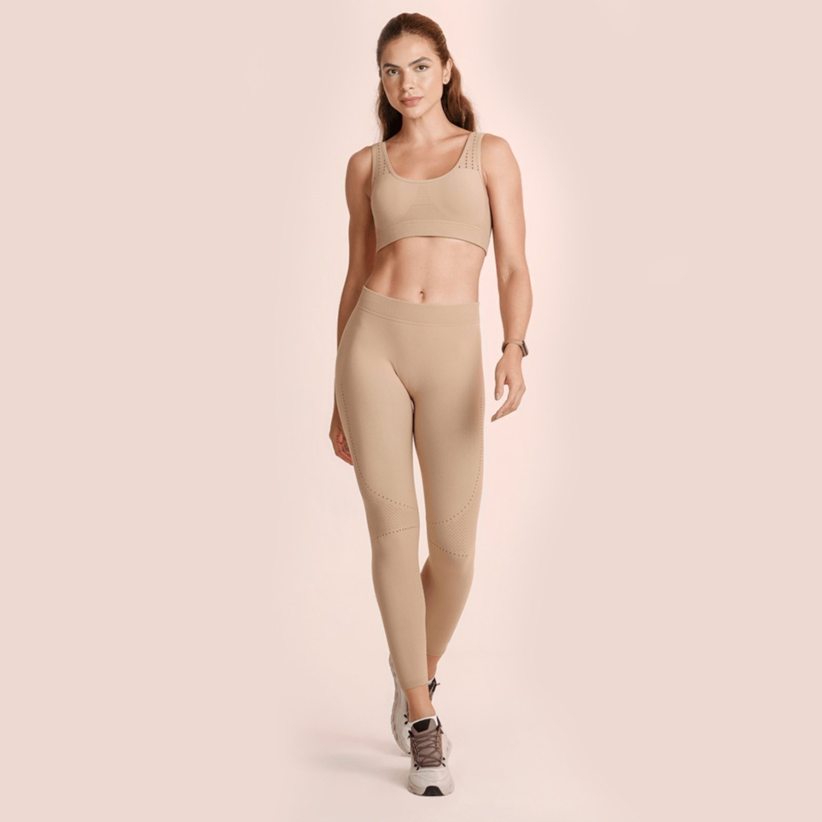 Imagem principal Calça Legging Lupo Energy Raschel Feminino 71752 Chocolate Lupo marrom