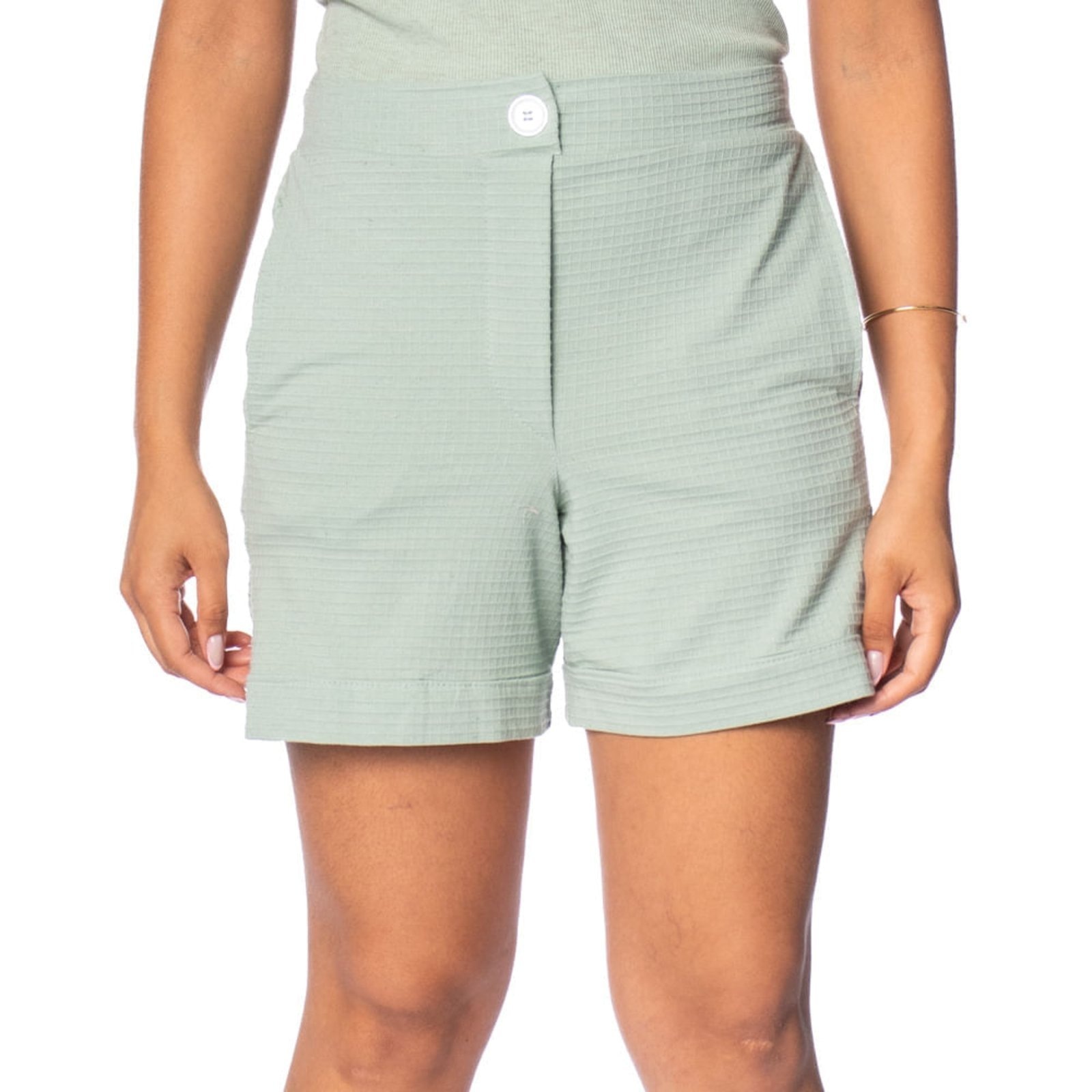 Imagem principal Short Feminino Giraffe Quadriculado Claro Giraffe verde